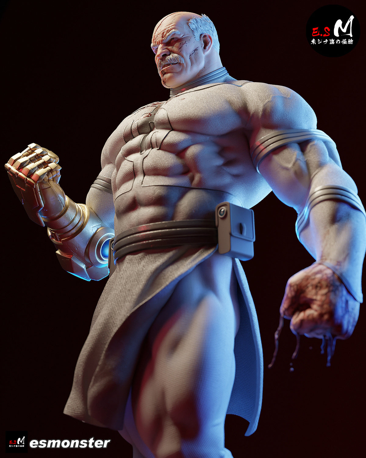 Conquest Style Invincible Unpainted Resin Garage Model Kit (1/6-1/12)