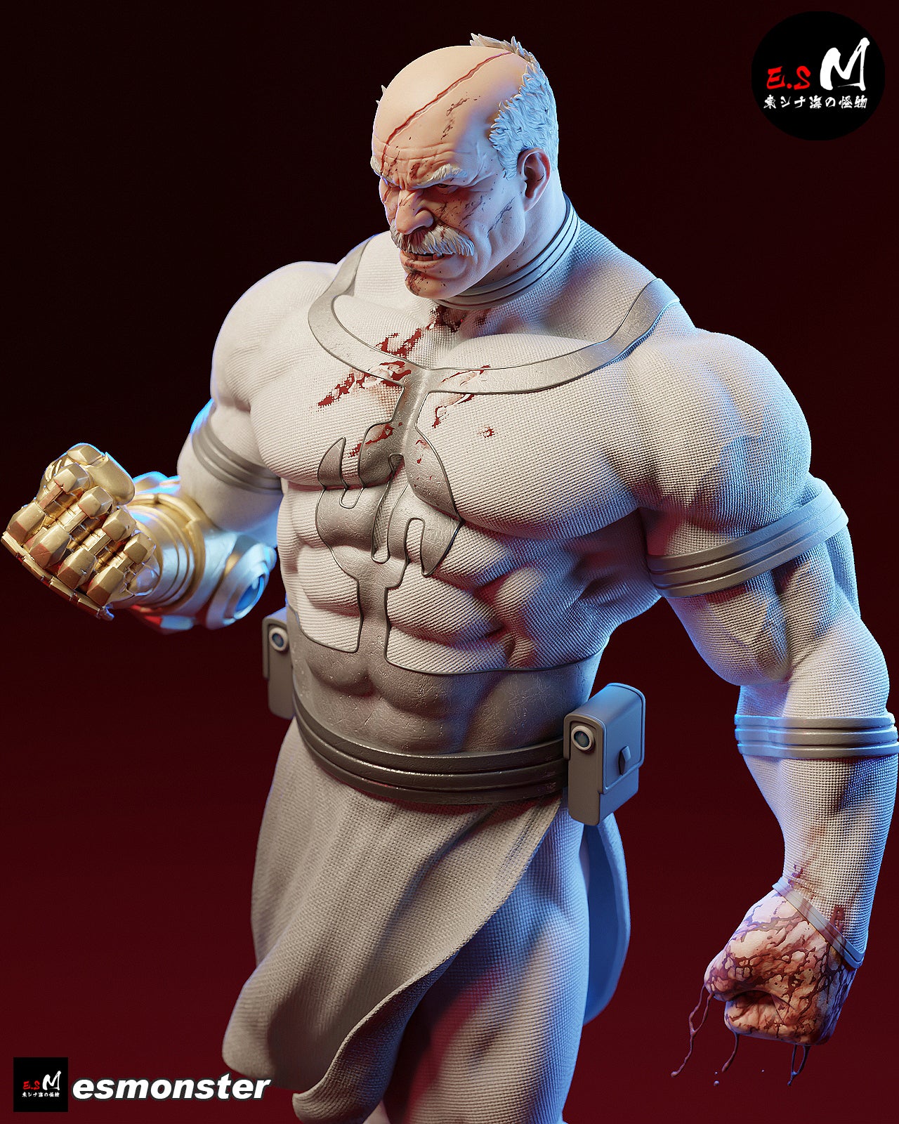 Conquest Style Invincible Unpainted Resin Garage Model Kit (1/6-1/12)