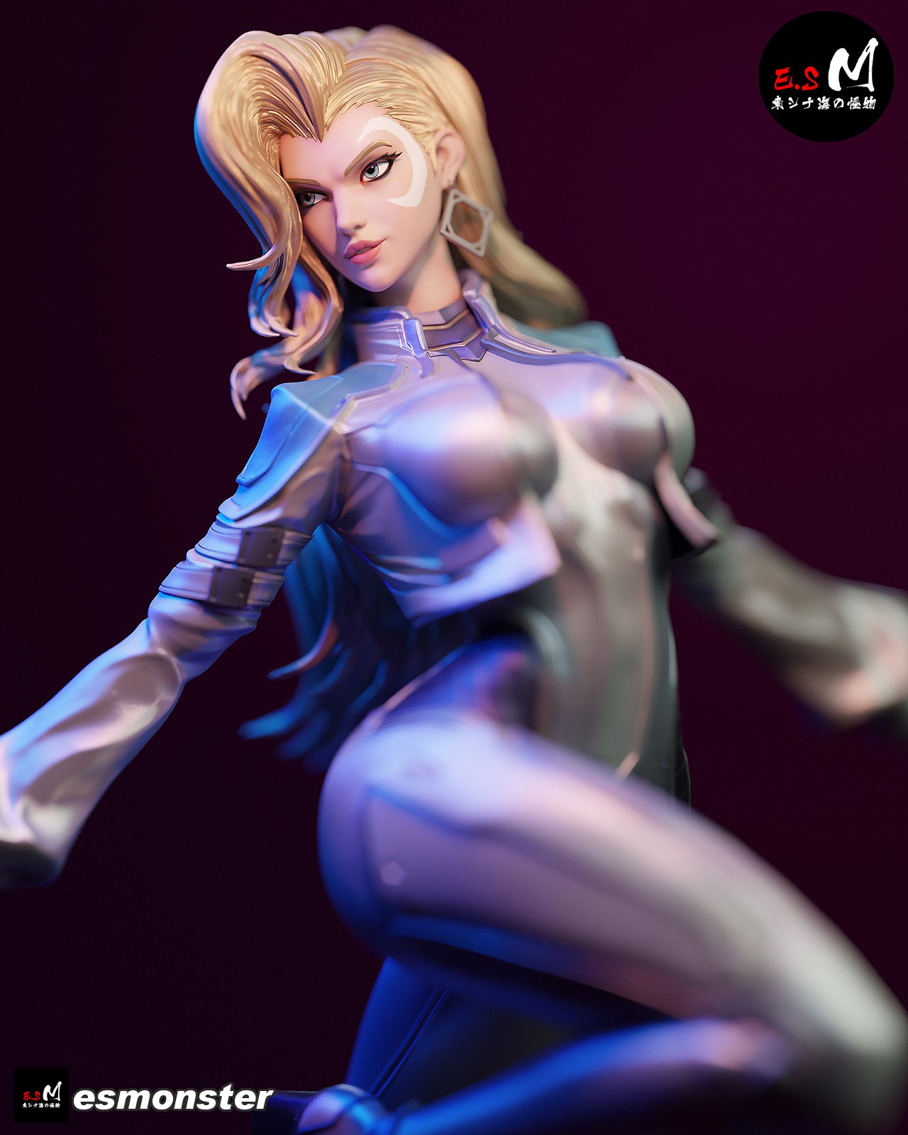 Dagger Style Cloak & Dagger Marvel Unpainted Resin Garage Kit (1/6-1/12)
