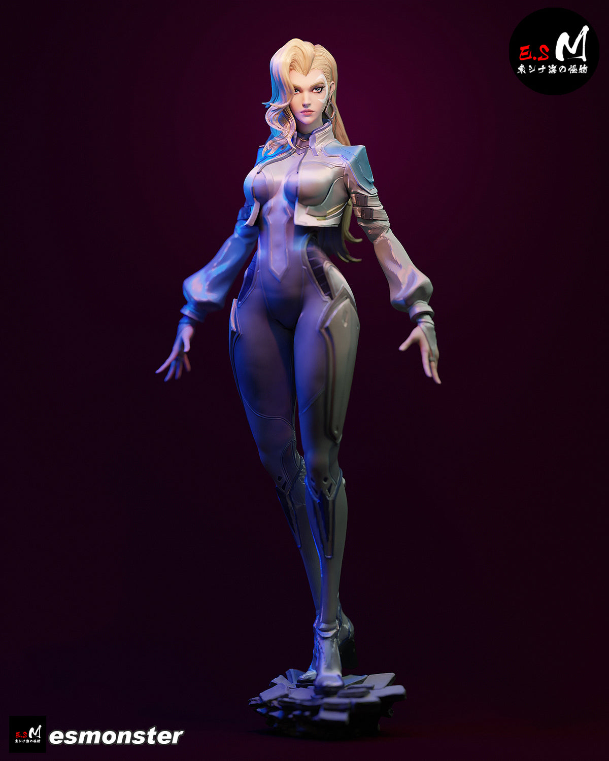 Dagger Style Cloak & Dagger Marvel Unpainted Resin Garage Kit (1/6-1/12)