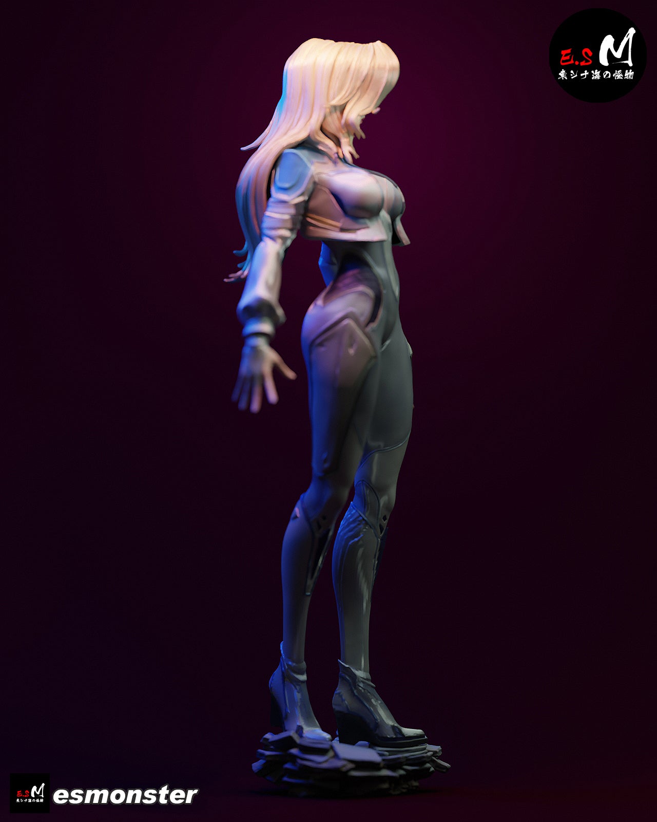 Dagger Style Cloak & Dagger Marvel Unpainted Resin Garage Kit (1/6-1/12)