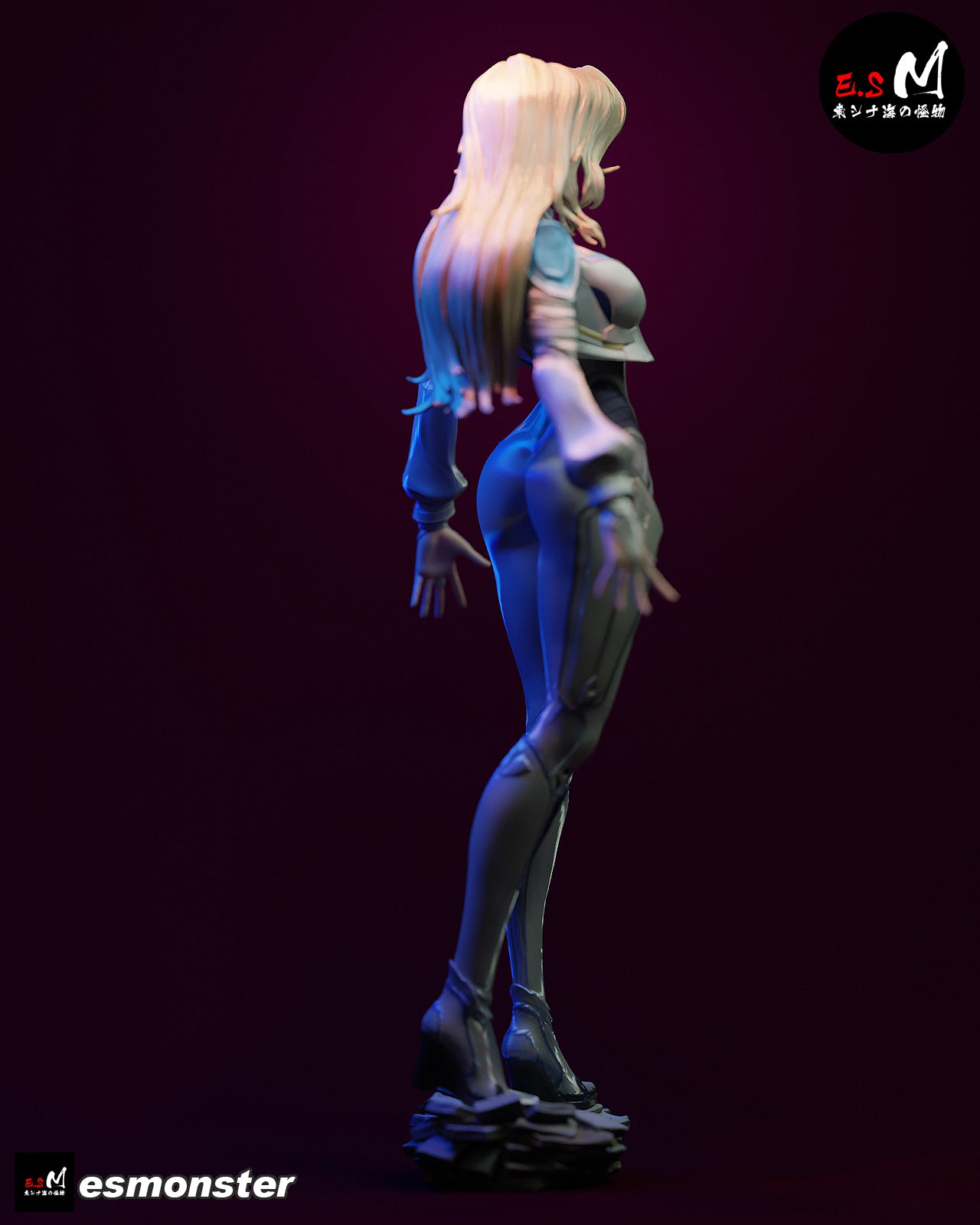 Dagger Style Cloak & Dagger Marvel Unpainted Resin Garage Kit (1/6-1/12)