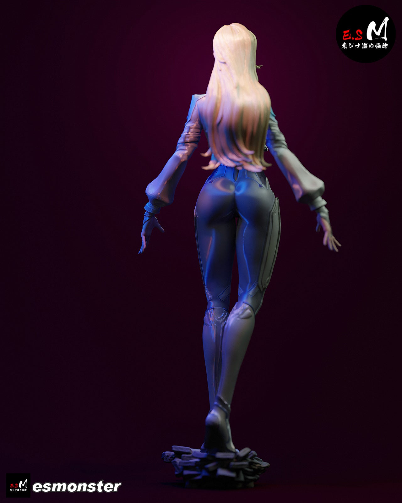 Dagger Style Cloak & Dagger Marvel Unpainted Resin Garage Kit (1/6-1/12)
