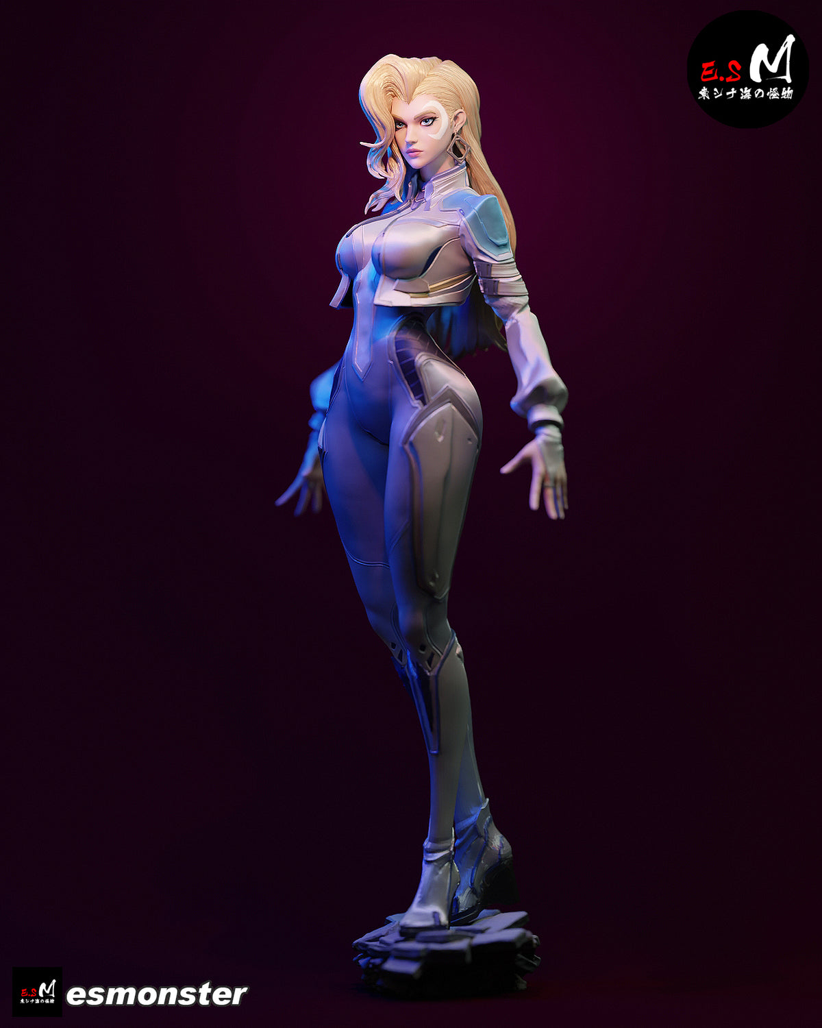 Dagger Style Cloak & Dagger Marvel Unpainted Resin Garage Kit (1/6-1/12)