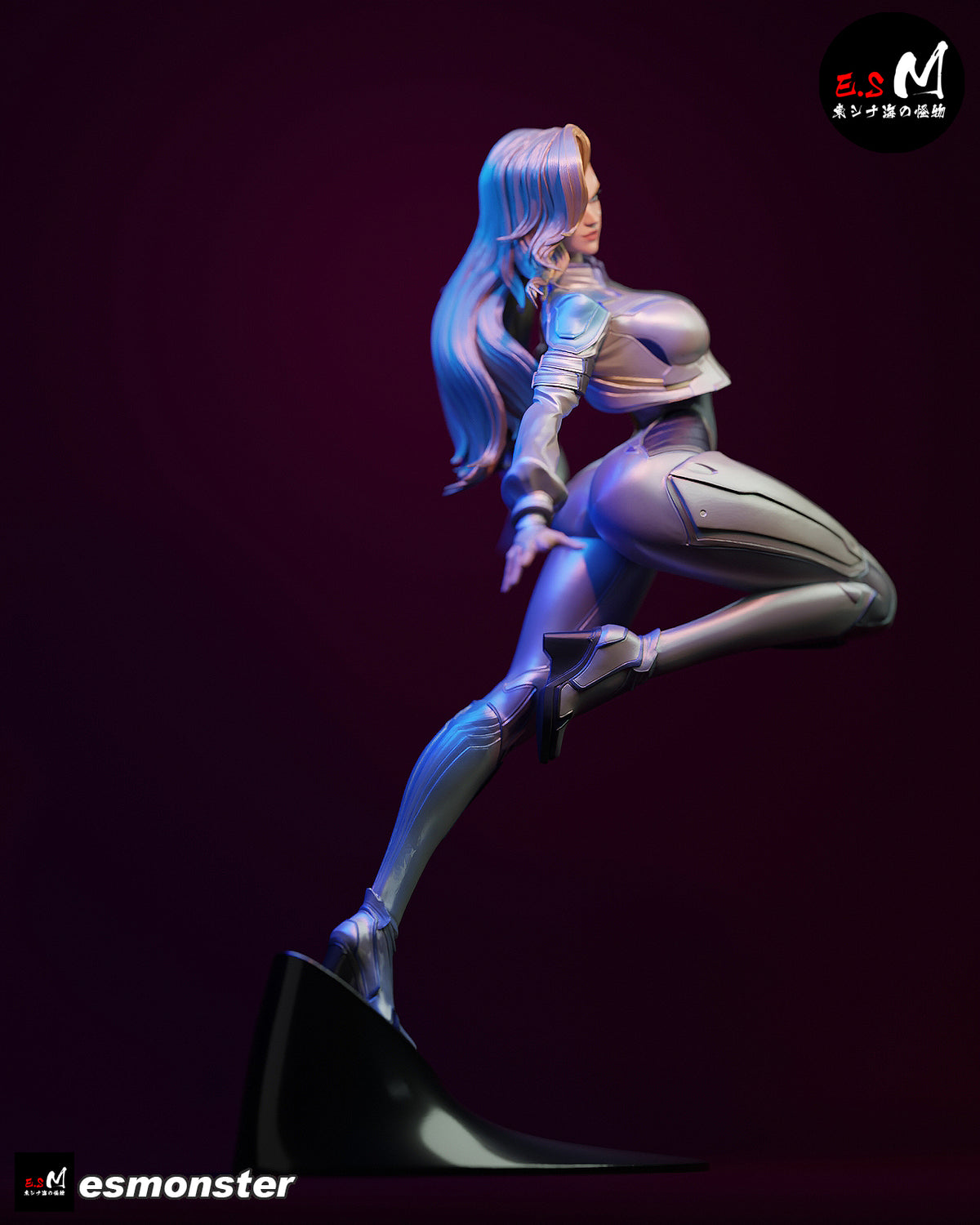 Dagger Style Cloak & Dagger Marvel Unpainted Resin Garage Kit (1/6-1/12)