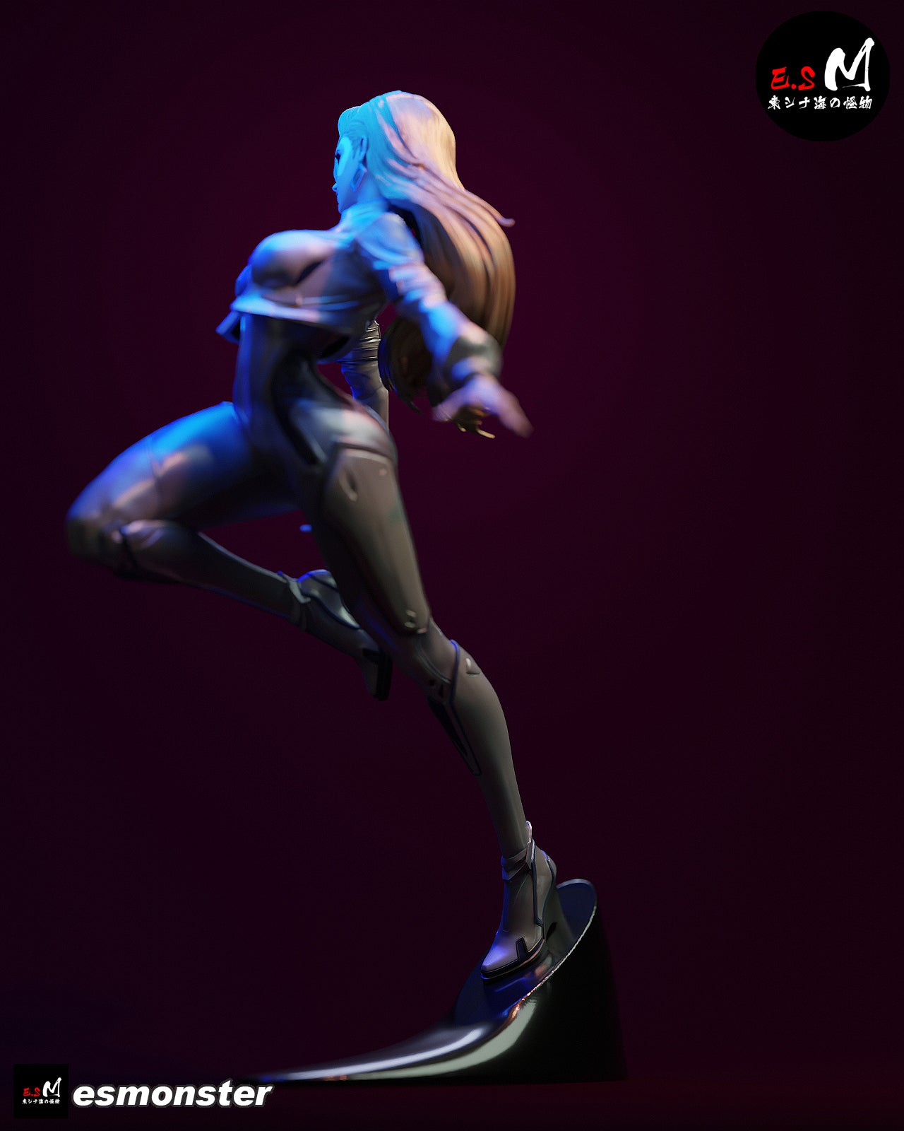 Dagger Style Cloak & Dagger Marvel Unpainted Resin Garage Kit (1/6-1/12)