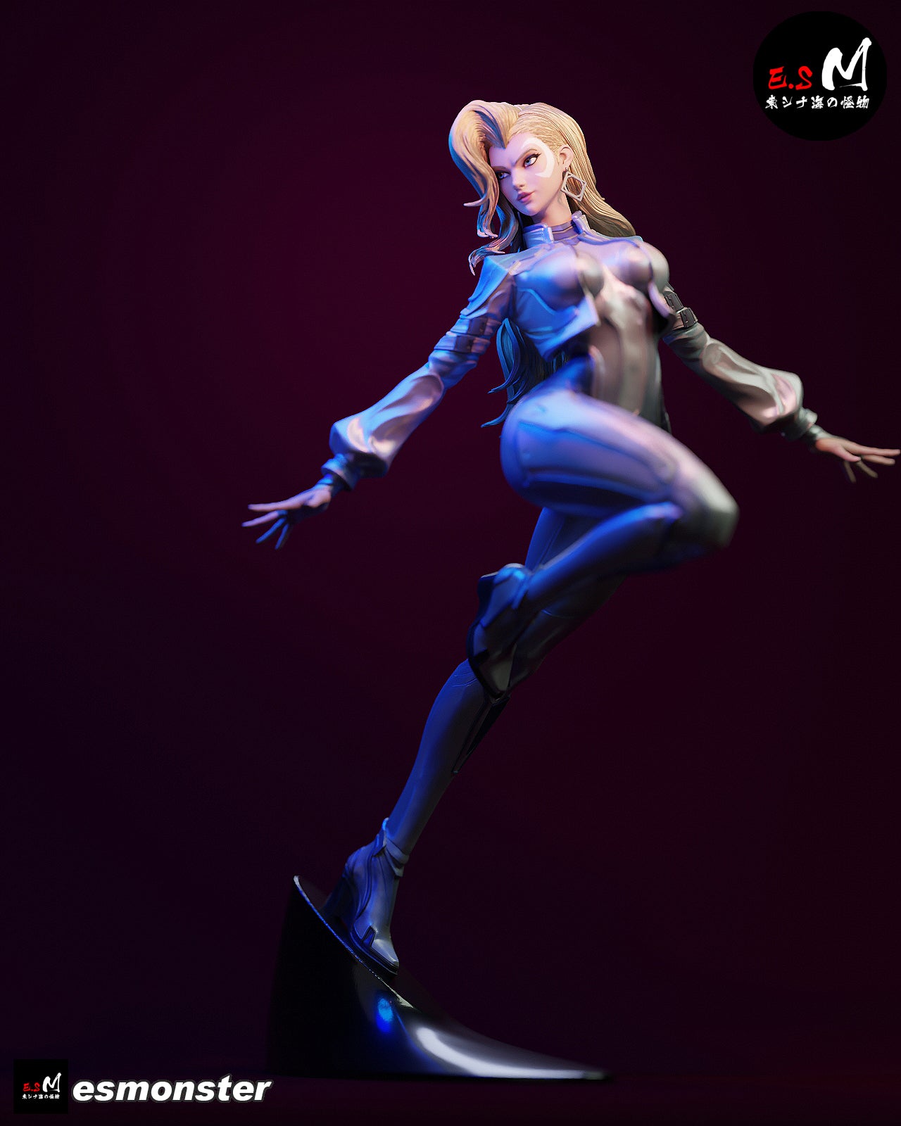 Dagger Style Cloak & Dagger Marvel Unpainted Resin Garage Kit (1/6-1/12)
