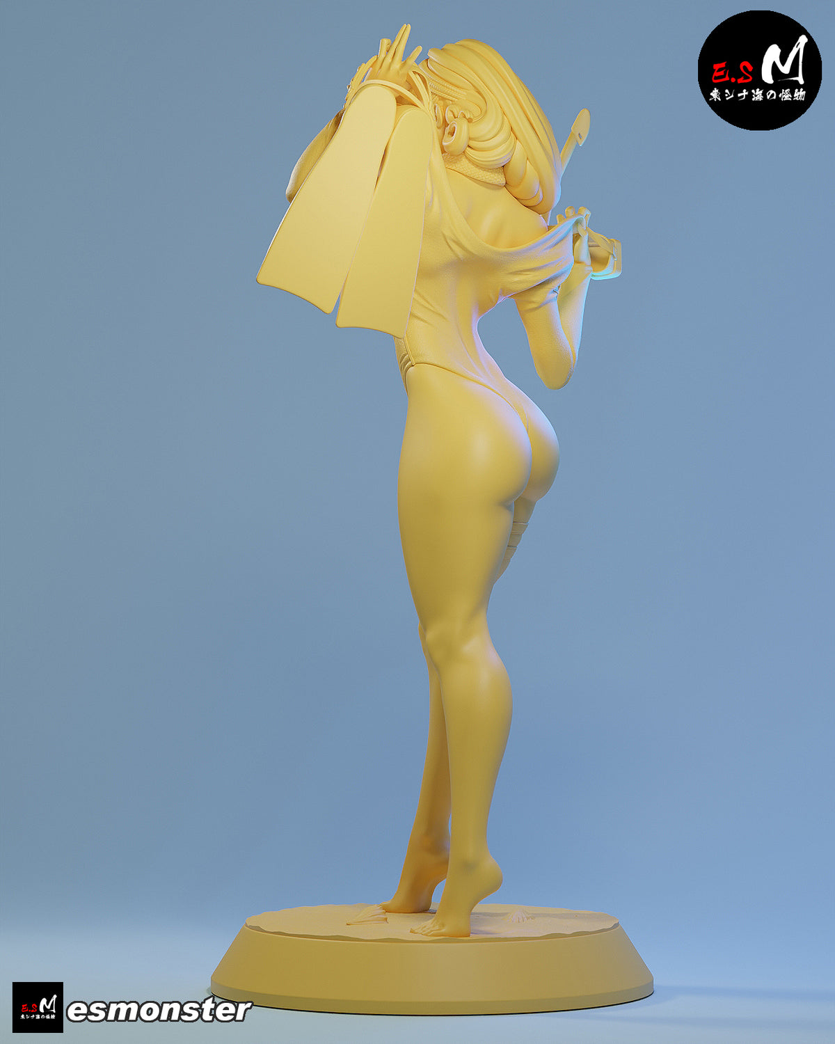 Daphne Snorkel Style Scooby-Doo Cartoon Unpainted Resin Garage Kit (1/6-1/12)