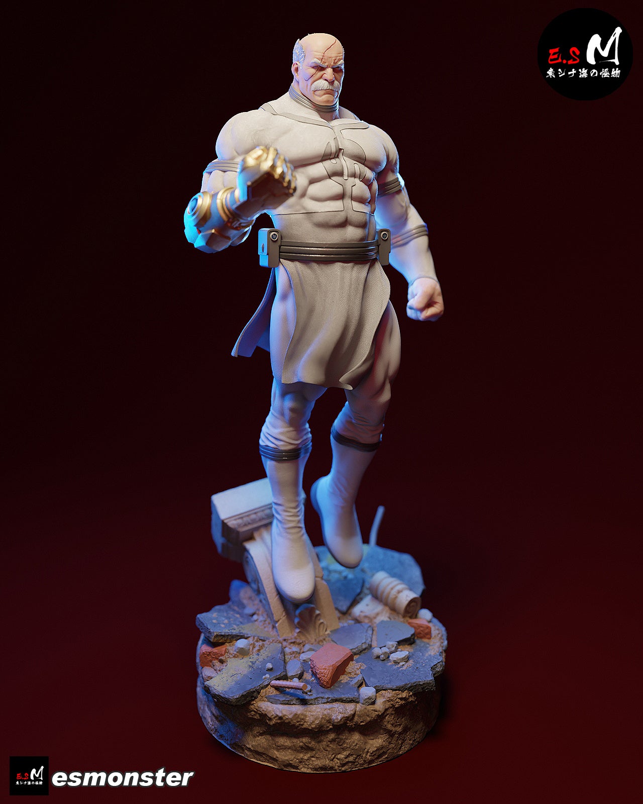 Conquest Style Invincible Unpainted Resin Garage Model Kit (1/6-1/12)