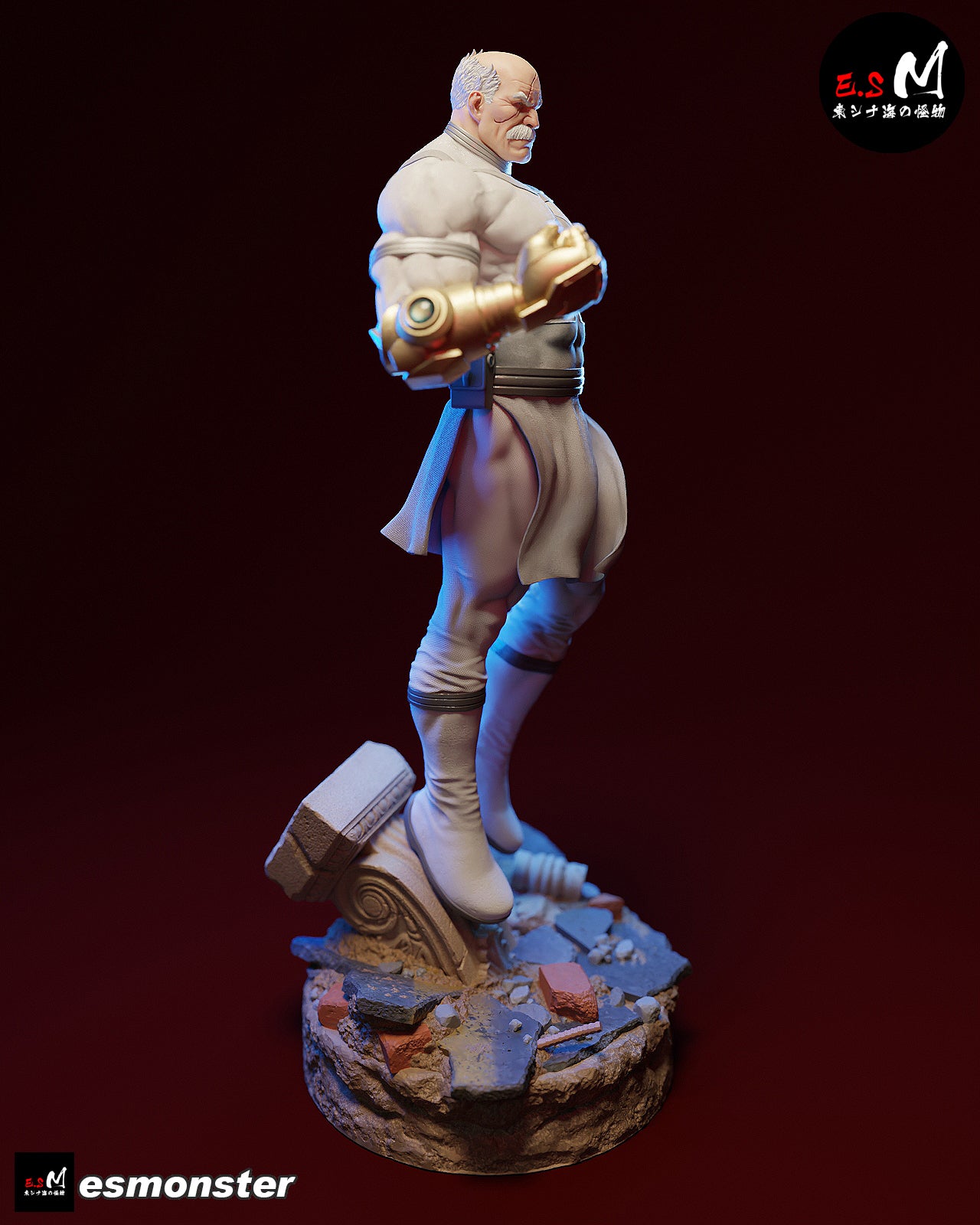 Conquest Style Invincible Unpainted Resin Garage Model Kit (1/6-1/12)