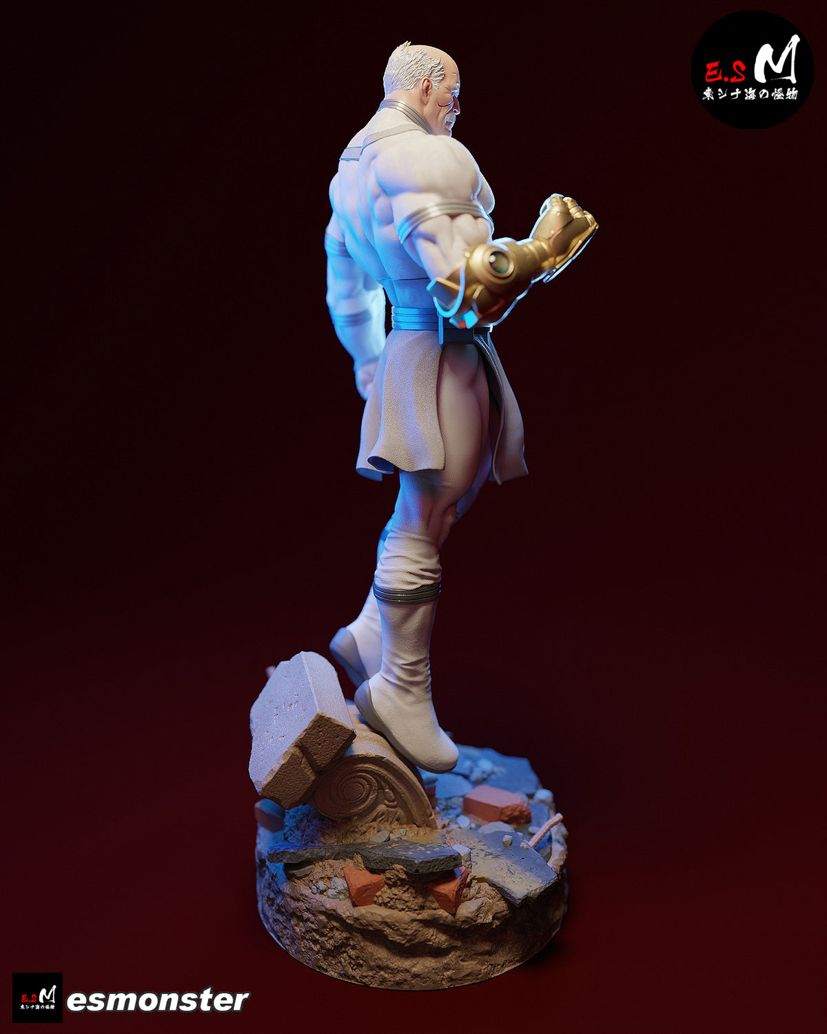 Conquest Style Invincible Unpainted Resin Garage Model Kit (1/6-1/12)