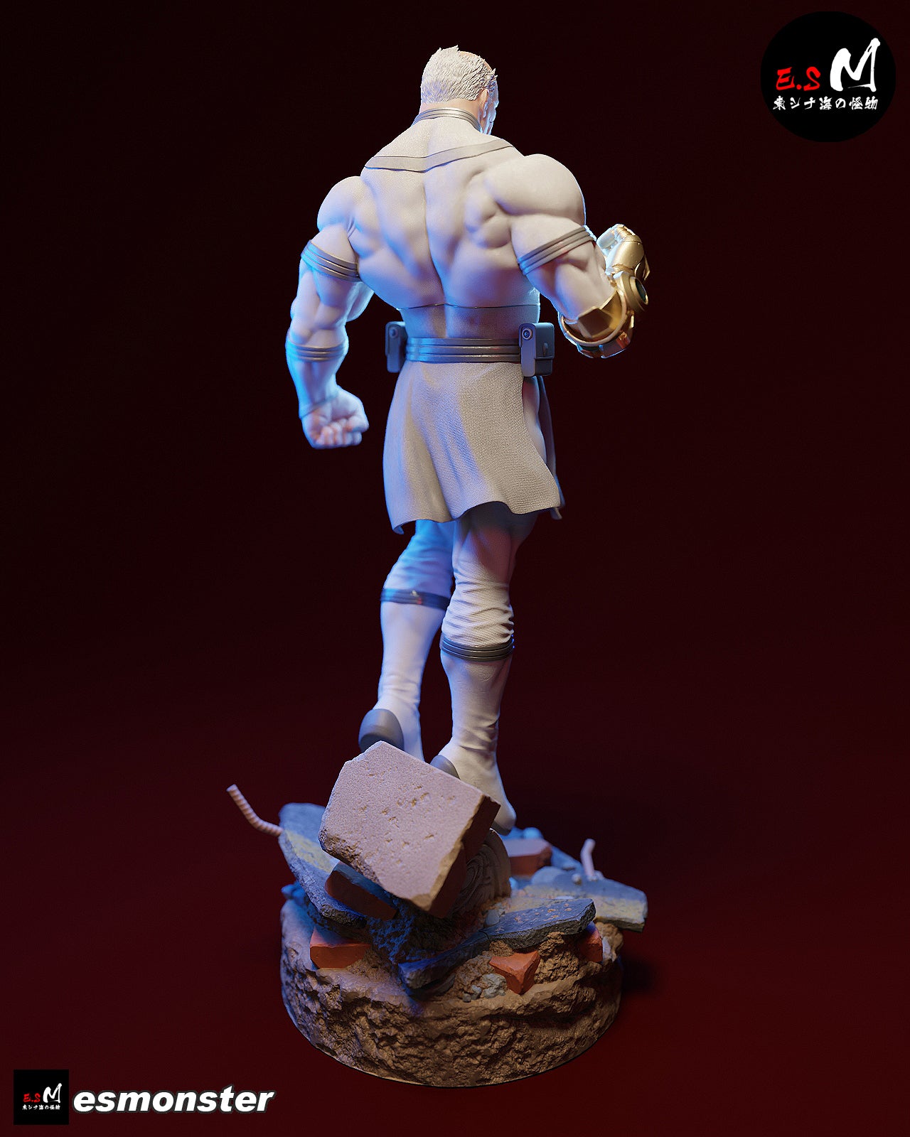 Conquest Style Invincible Unpainted Resin Garage Model Kit (1/6-1/12)