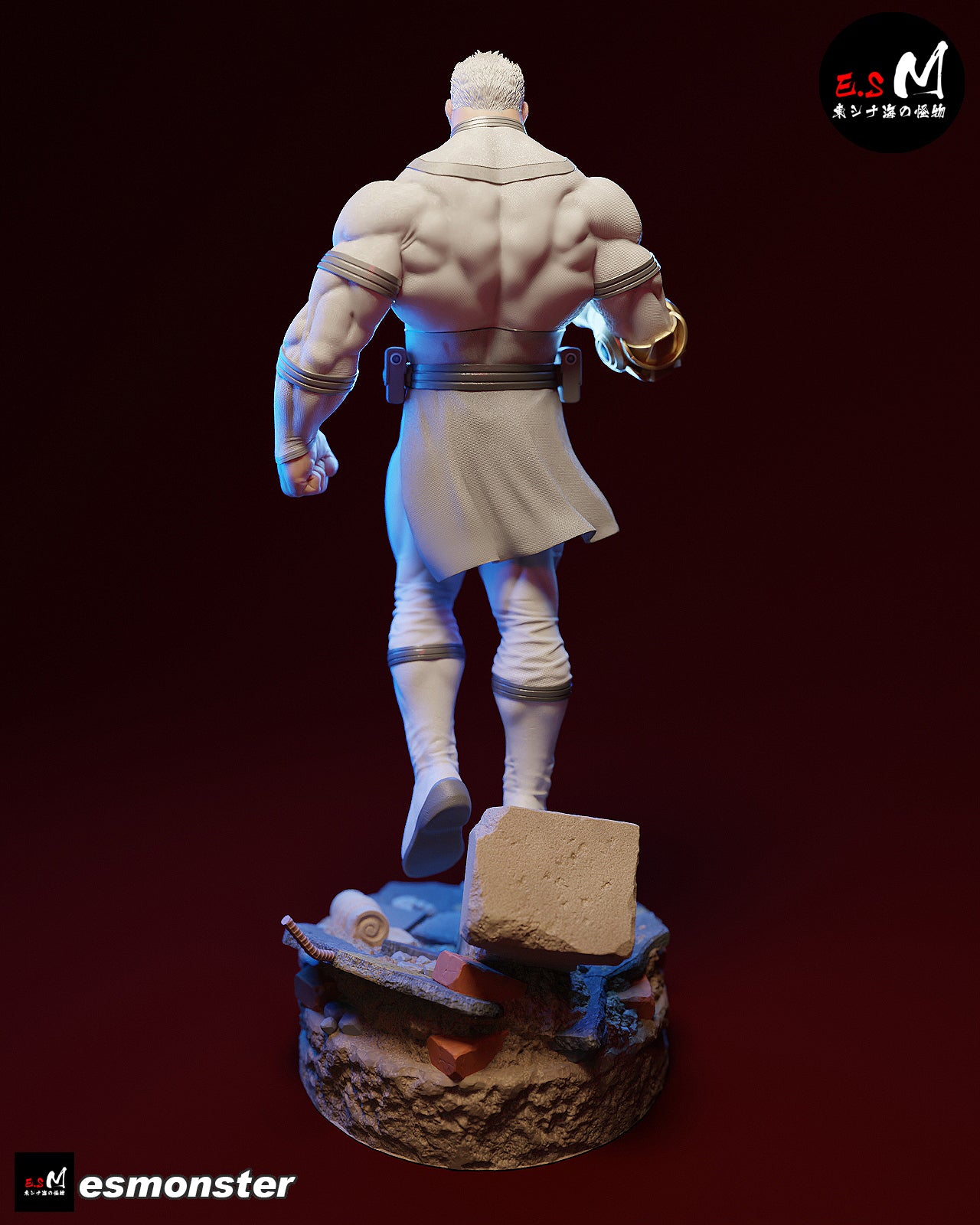 Conquest Style Invincible Unpainted Resin Garage Model Kit (1/6-1/12)