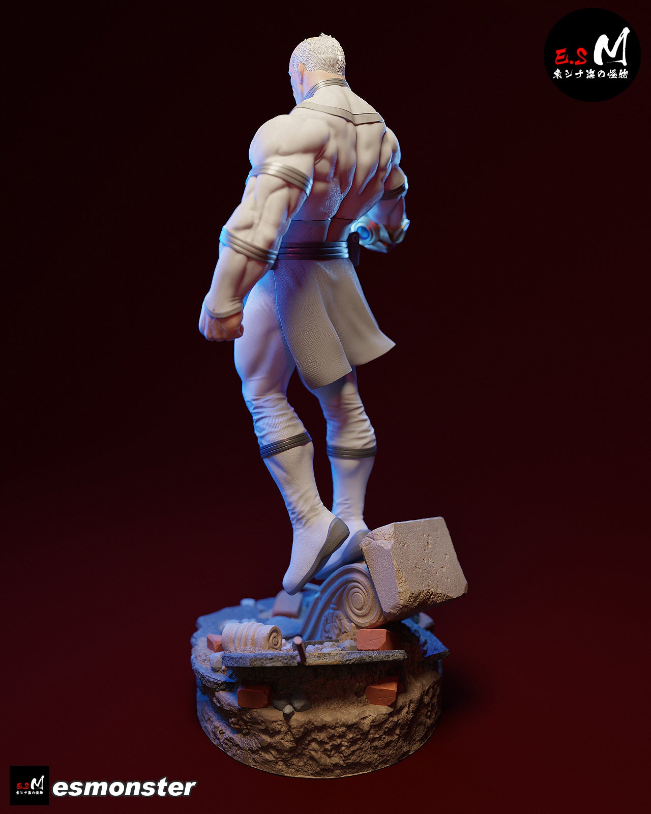 Conquest Style Invincible Unpainted Resin Garage Model Kit (1/6-1/12)