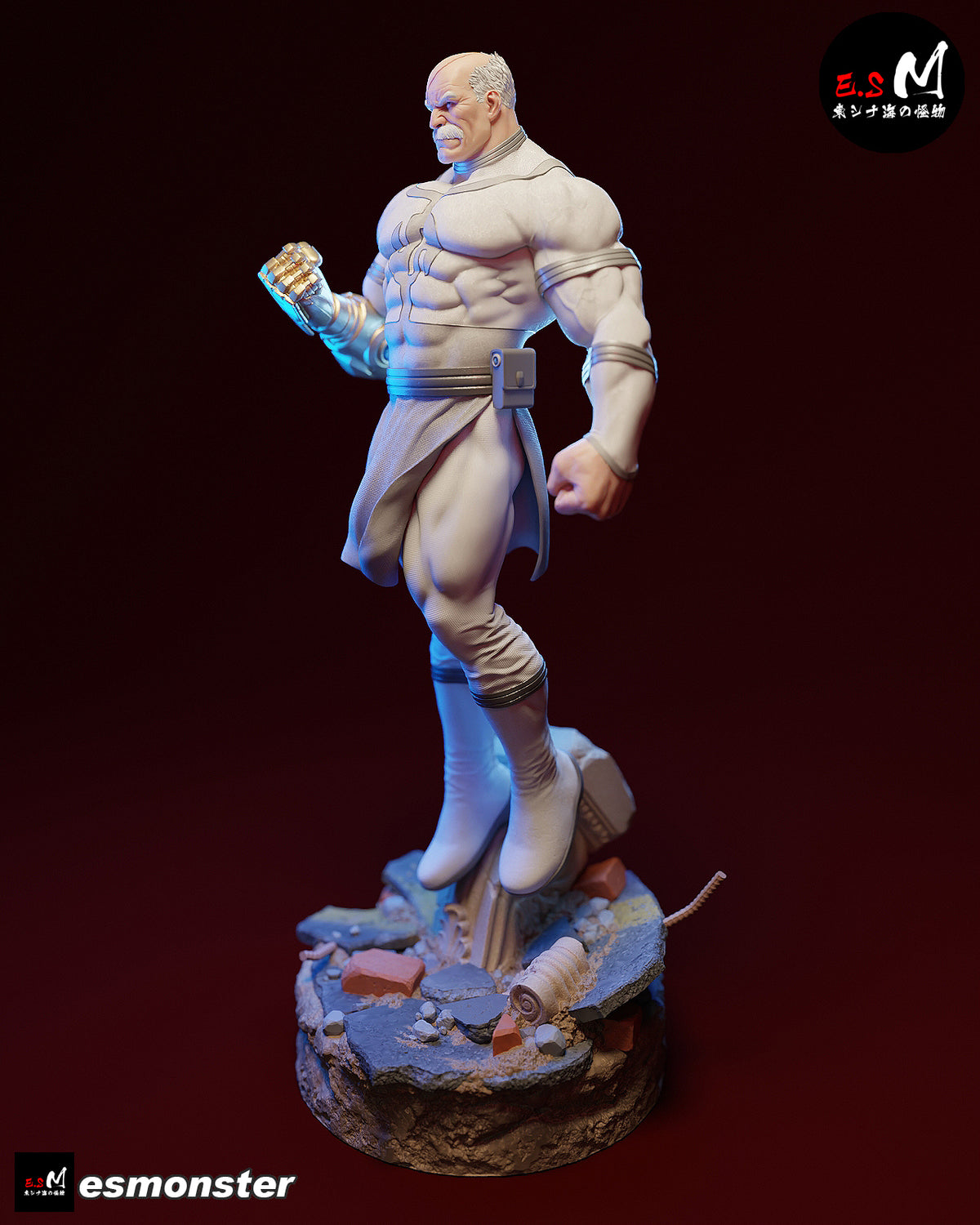 Conquest Style Invincible Unpainted Resin Garage Model Kit (1/6-1/12)