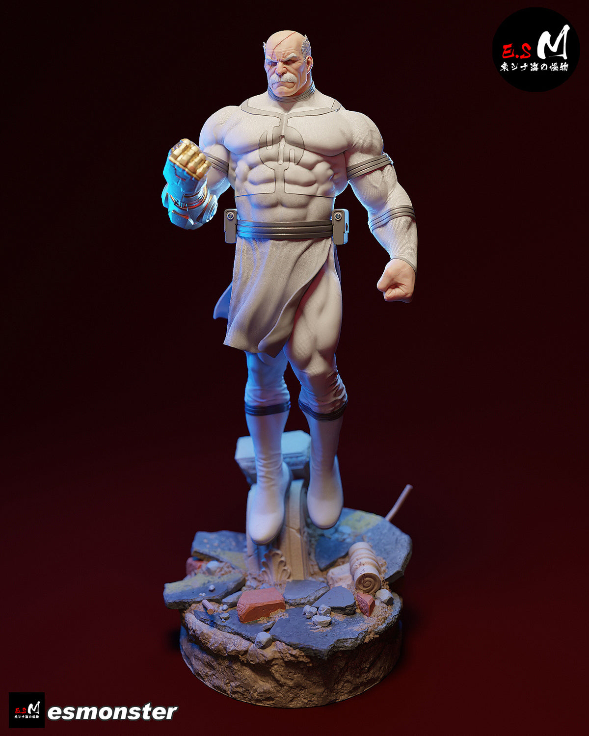 Conquest Style Invincible Unpainted Resin Garage Model Kit (1/6-1/12)