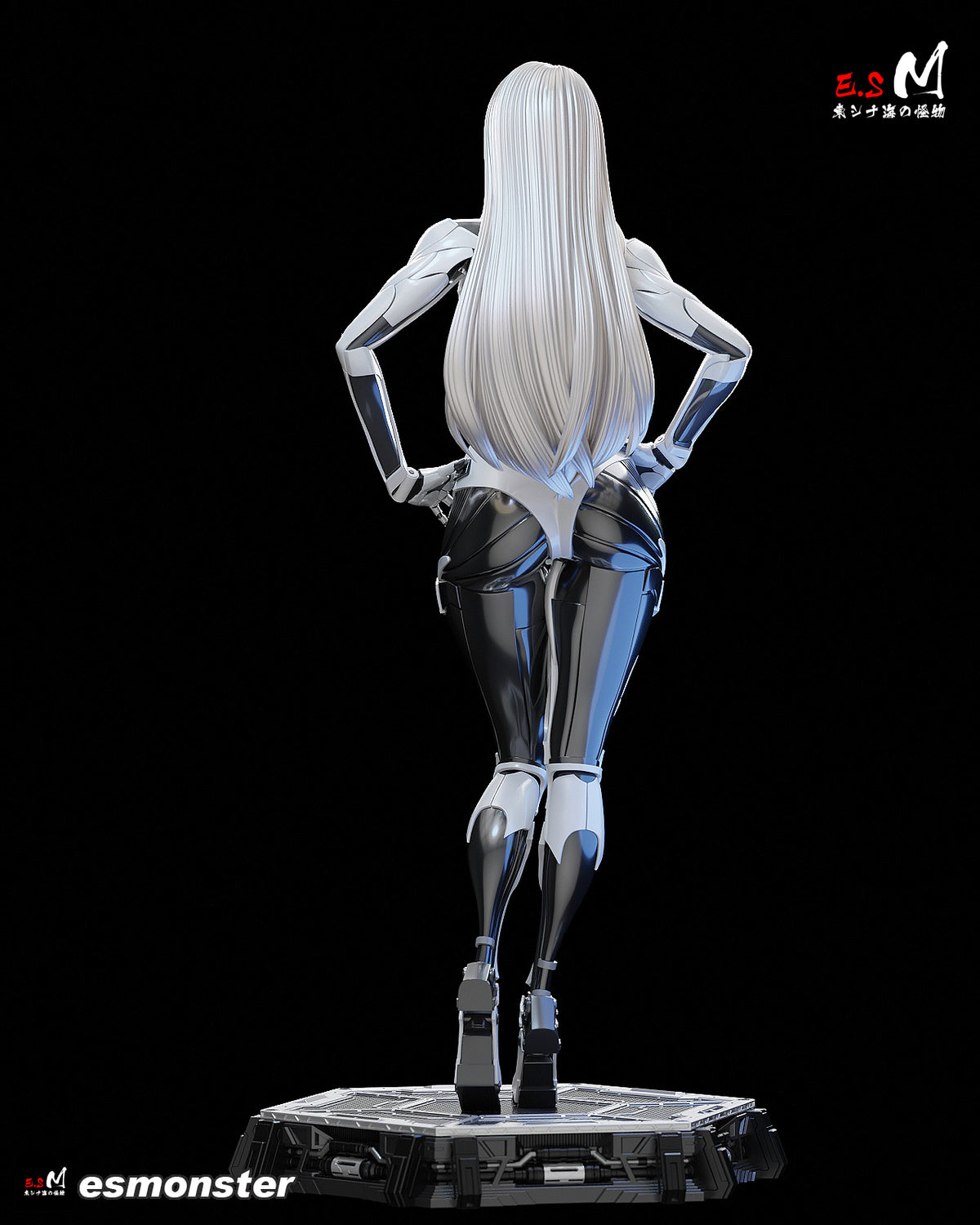 Android Enya Sci-Fi Unpainted Resin Garage Model Kit (1/6-1/12)