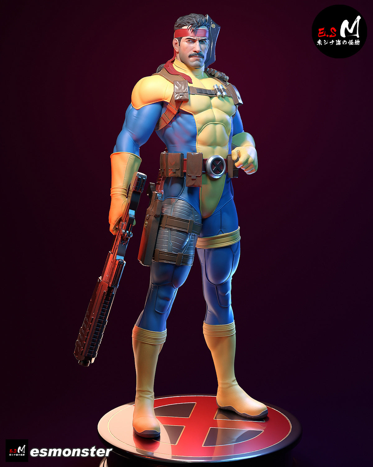 Armed Forge Style X-Men Unpainted Resin Garage Model Kit (1/6-1/12)