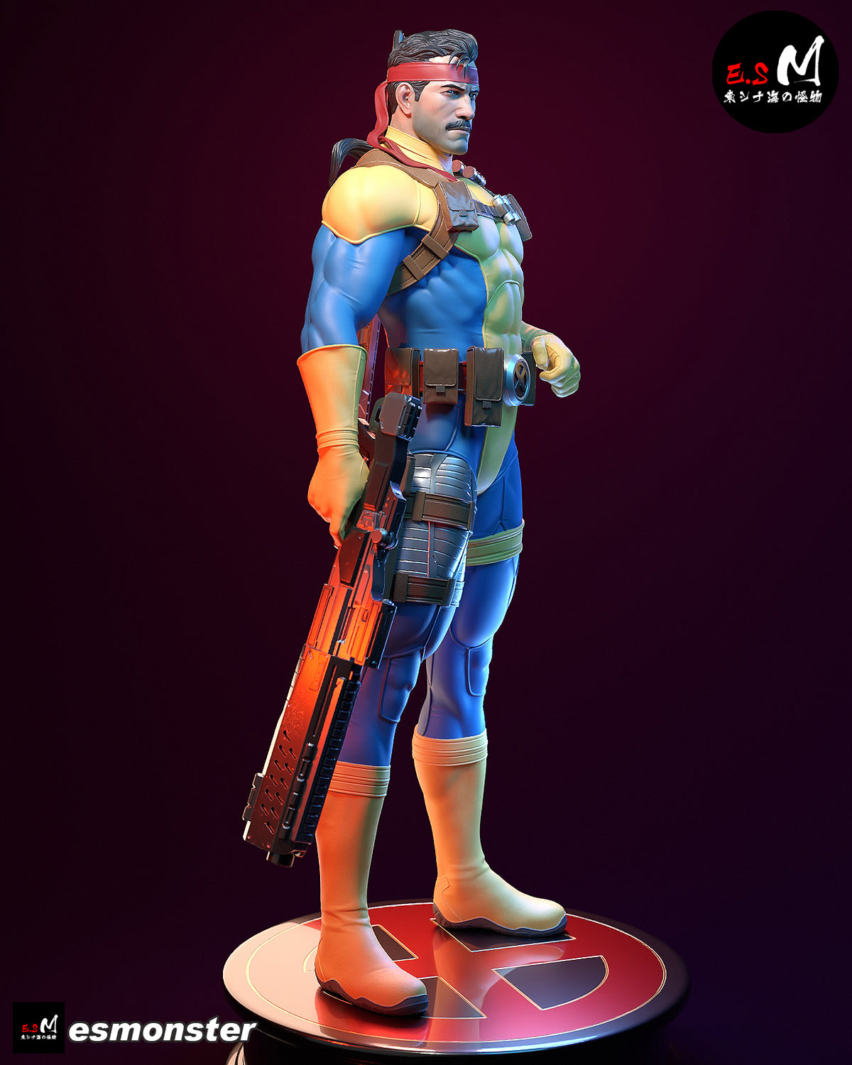 Armed Forge Style X-Men Unpainted Resin Garage Model Kit (1/6-1/12)