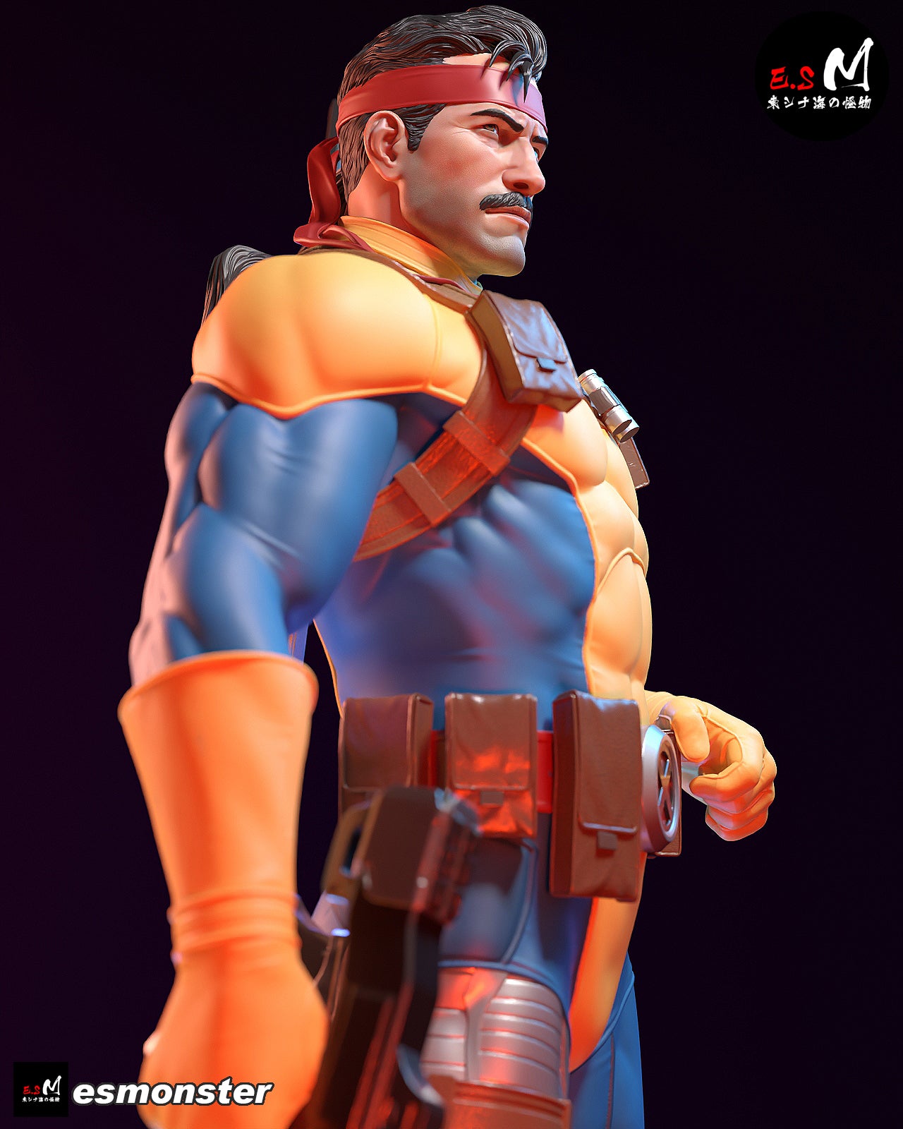 Armed Forge Style X-Men Unpainted Resin Garage Model Kit (1/6-1/12)