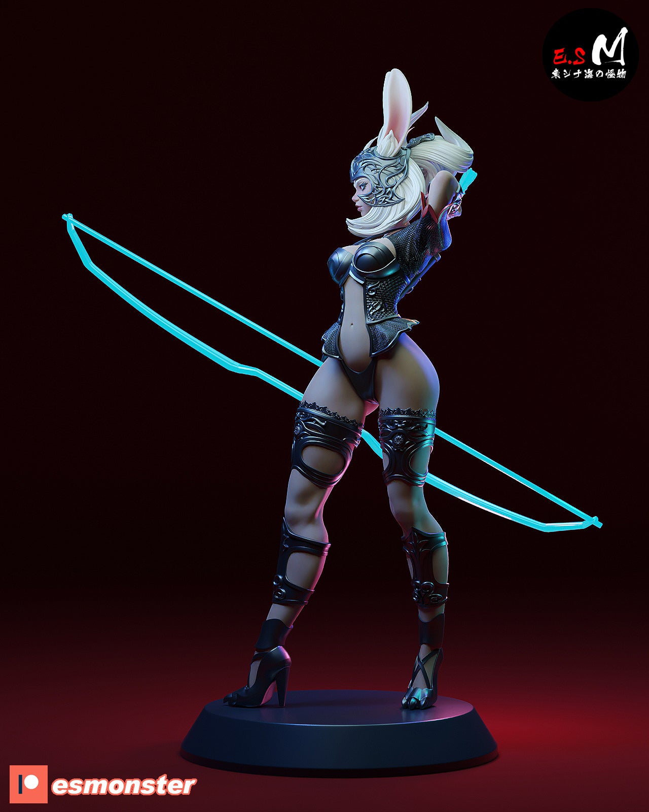 Fran Style Final Fantasy JRPG Unpainted Resin Garage Model Kit (1/6-1/12)