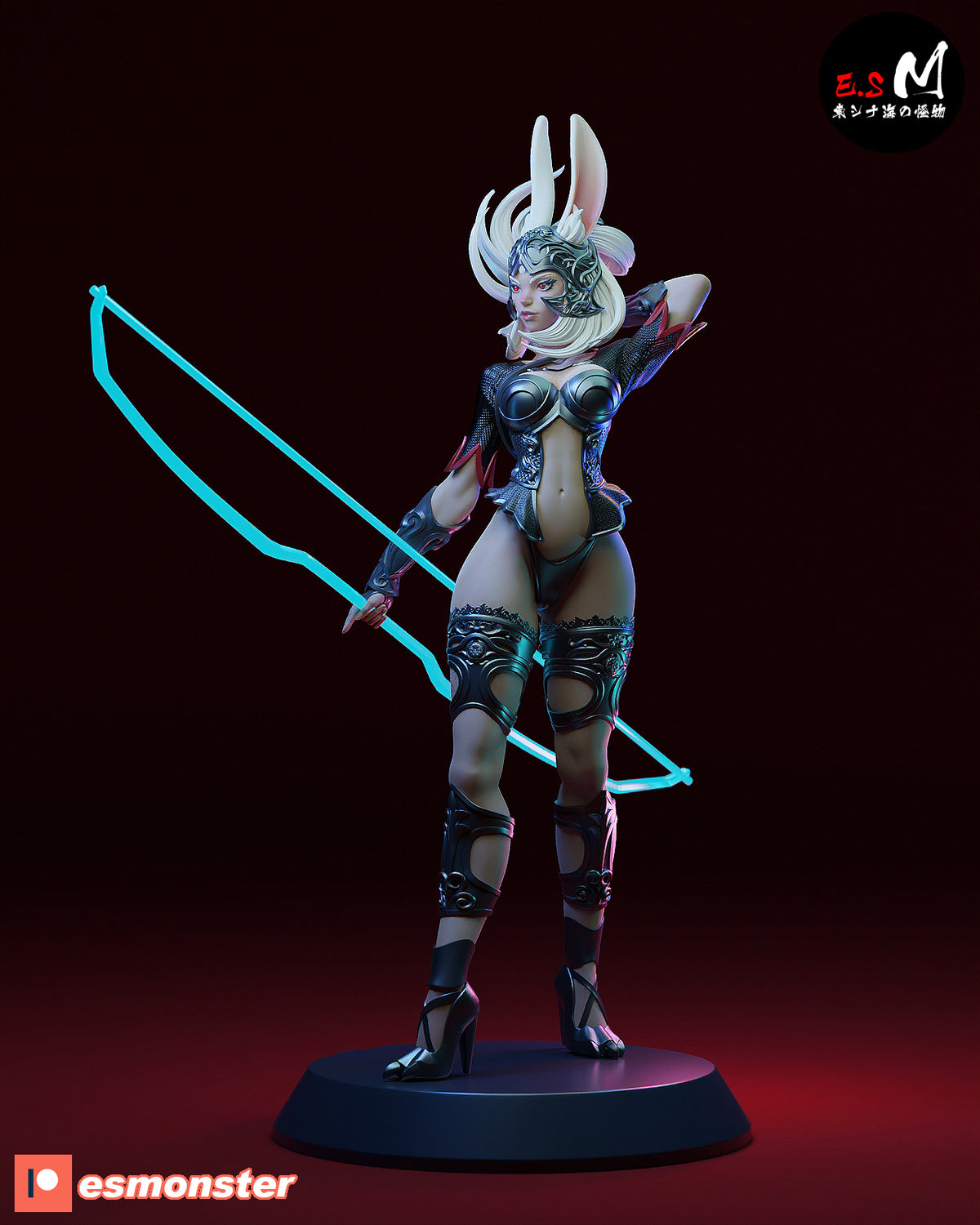 Fran Style Final Fantasy JRPG Unpainted Resin Garage Model Kit (1/6-1/12)