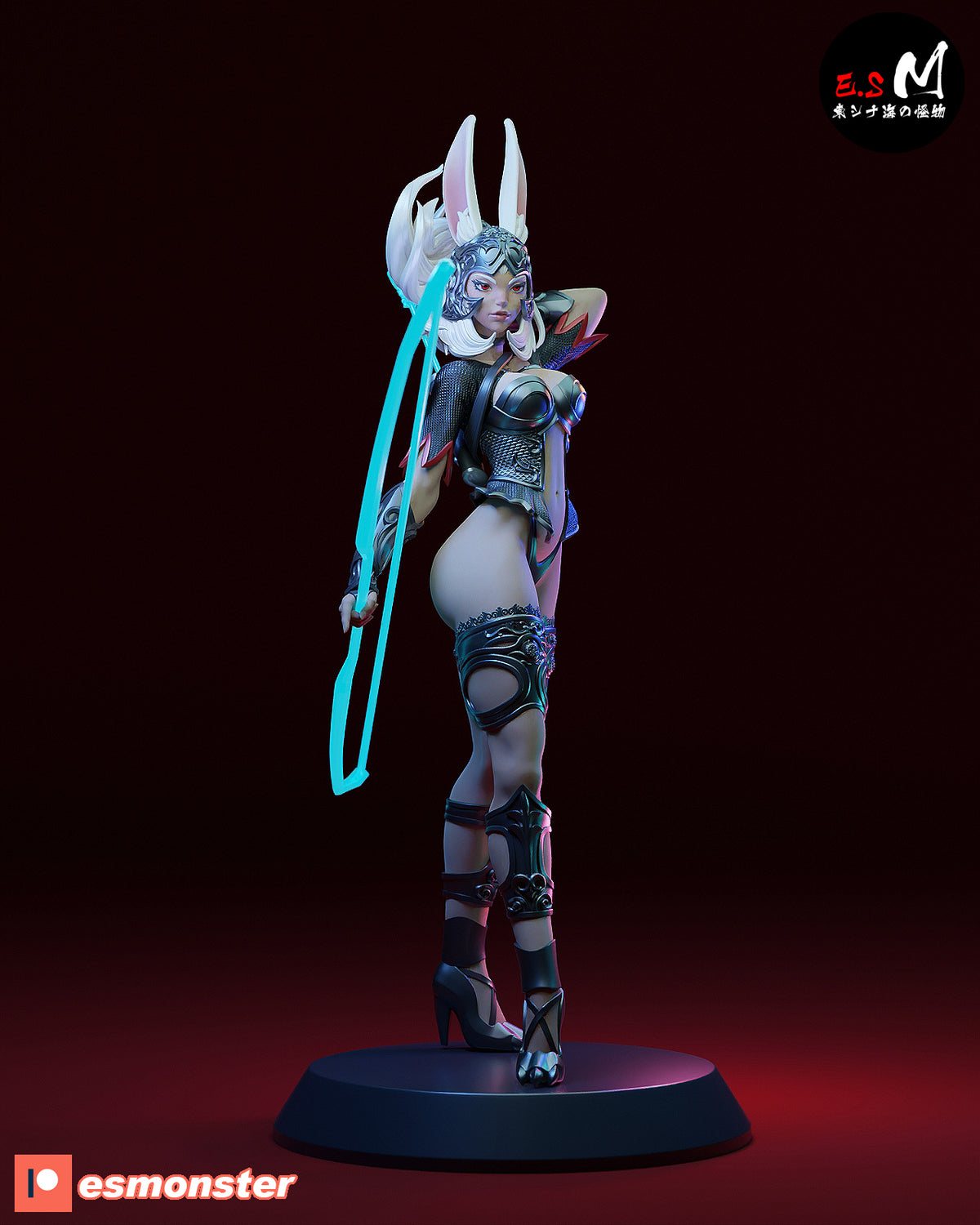 Fran Style Final Fantasy JRPG Unpainted Resin Garage Model Kit (1/6-1/12)
