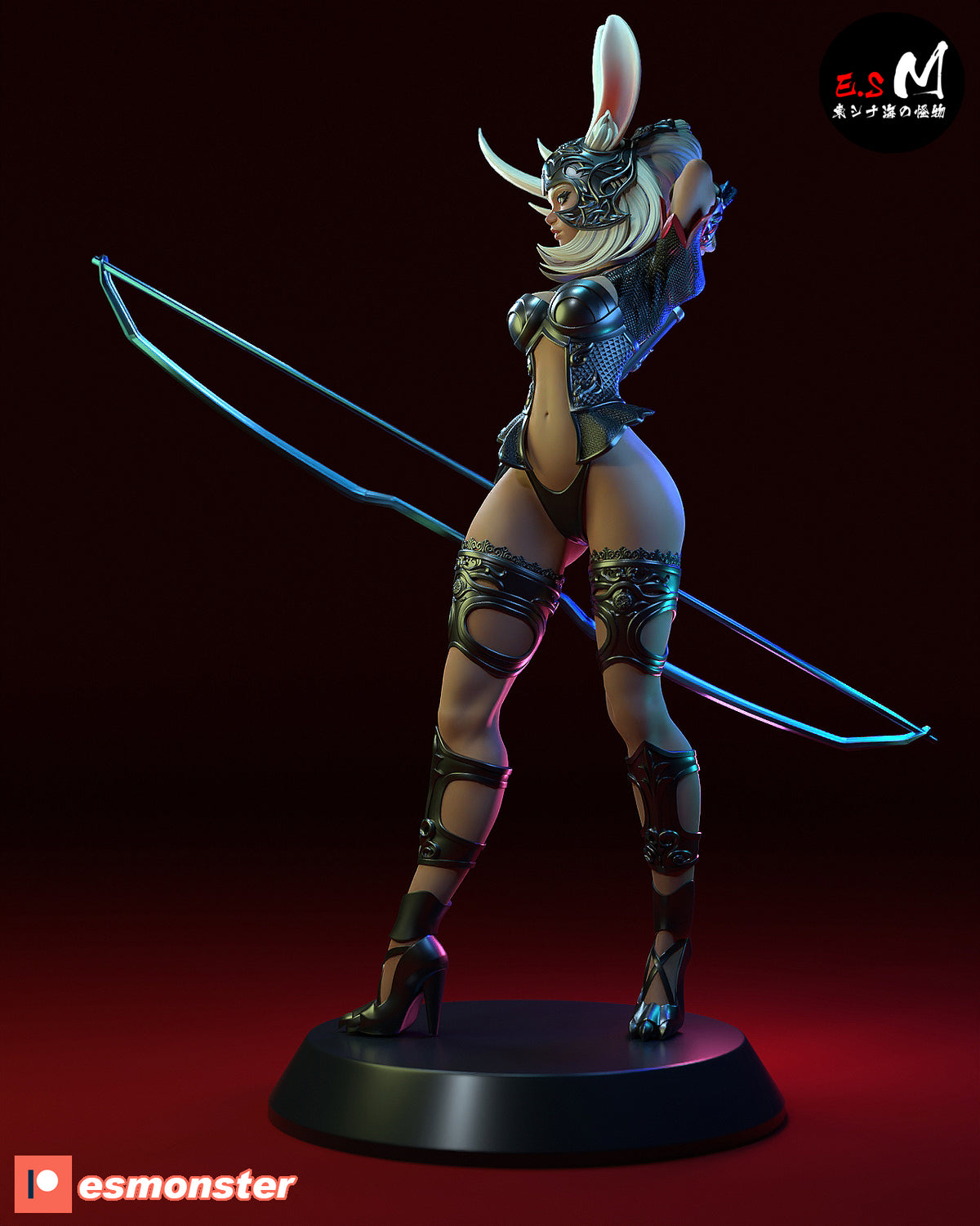 Fran Style Final Fantasy JRPG Unpainted Resin Garage Model Kit (1/6-1/12)