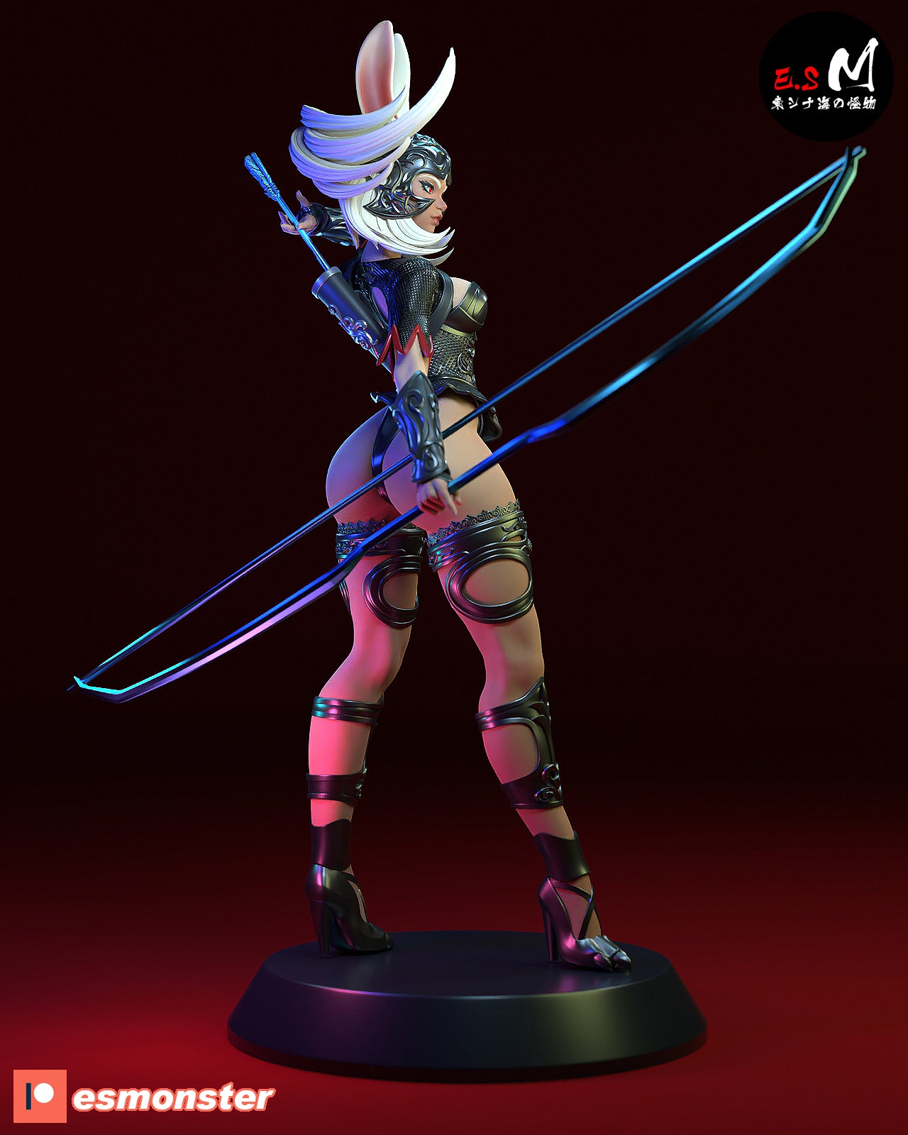 Fran Style Final Fantasy JRPG Unpainted Resin Garage Model Kit (1/6-1/12)