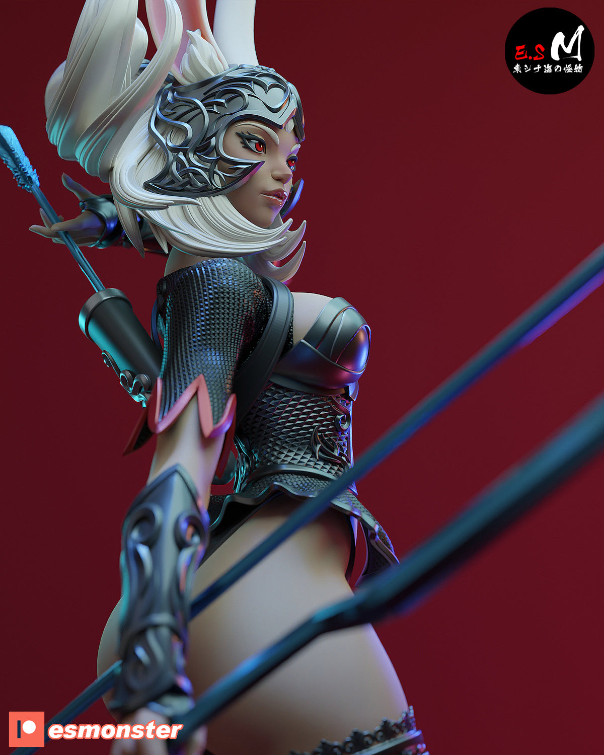 Fran Style Final Fantasy JRPG Unpainted Resin Garage Model Kit (1/6-1/12)