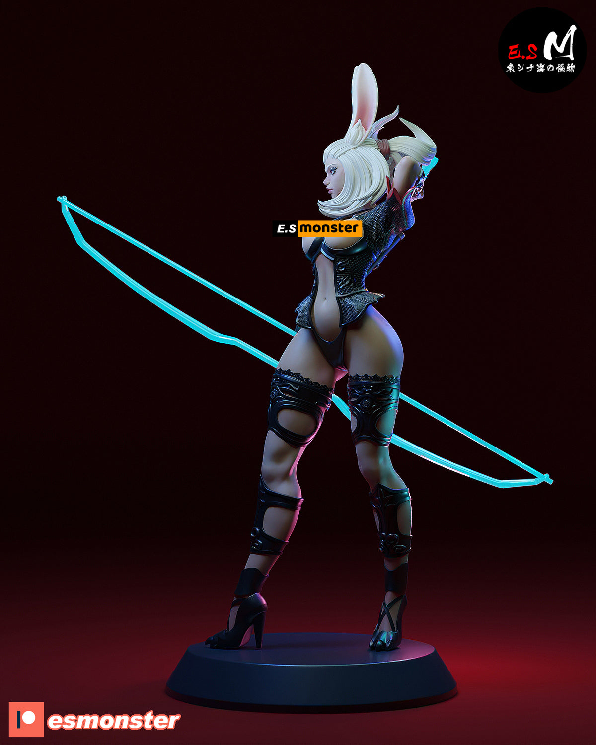 Fran Style Final Fantasy JRPG Unpainted Resin Garage Model Kit (1/6-1/12)