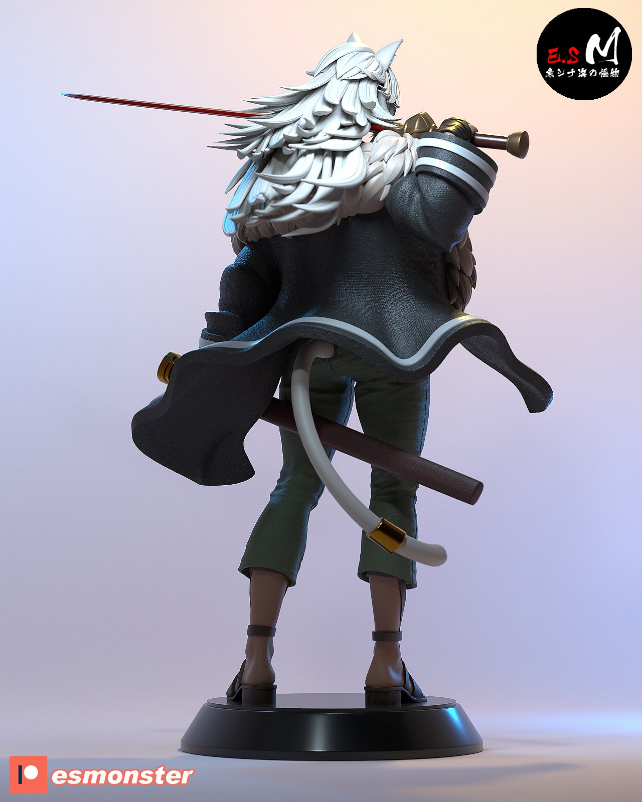 Ghislaine Dedoldia Style Mushoku Tensei Unpainted Resin Garage Kit (1/6-1/12)