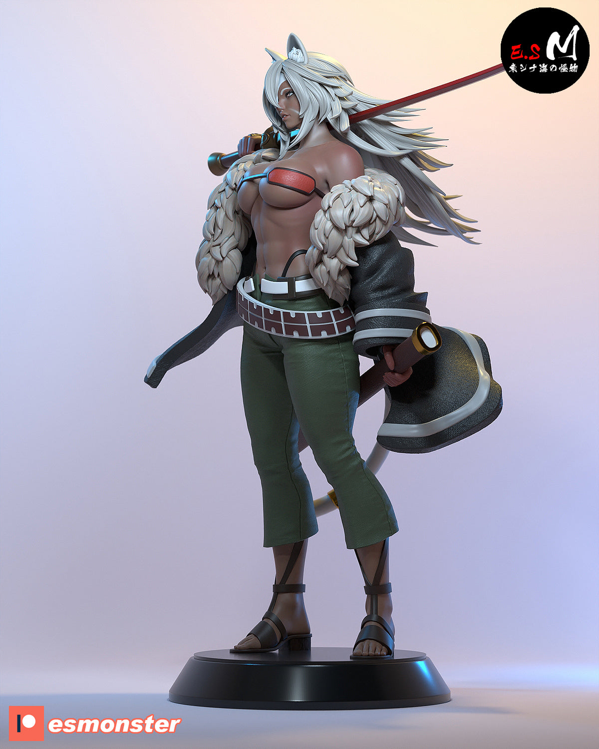 Ghislaine Dedoldia Style Mushoku Tensei Unpainted Resin Garage Kit (1/6-1/12)