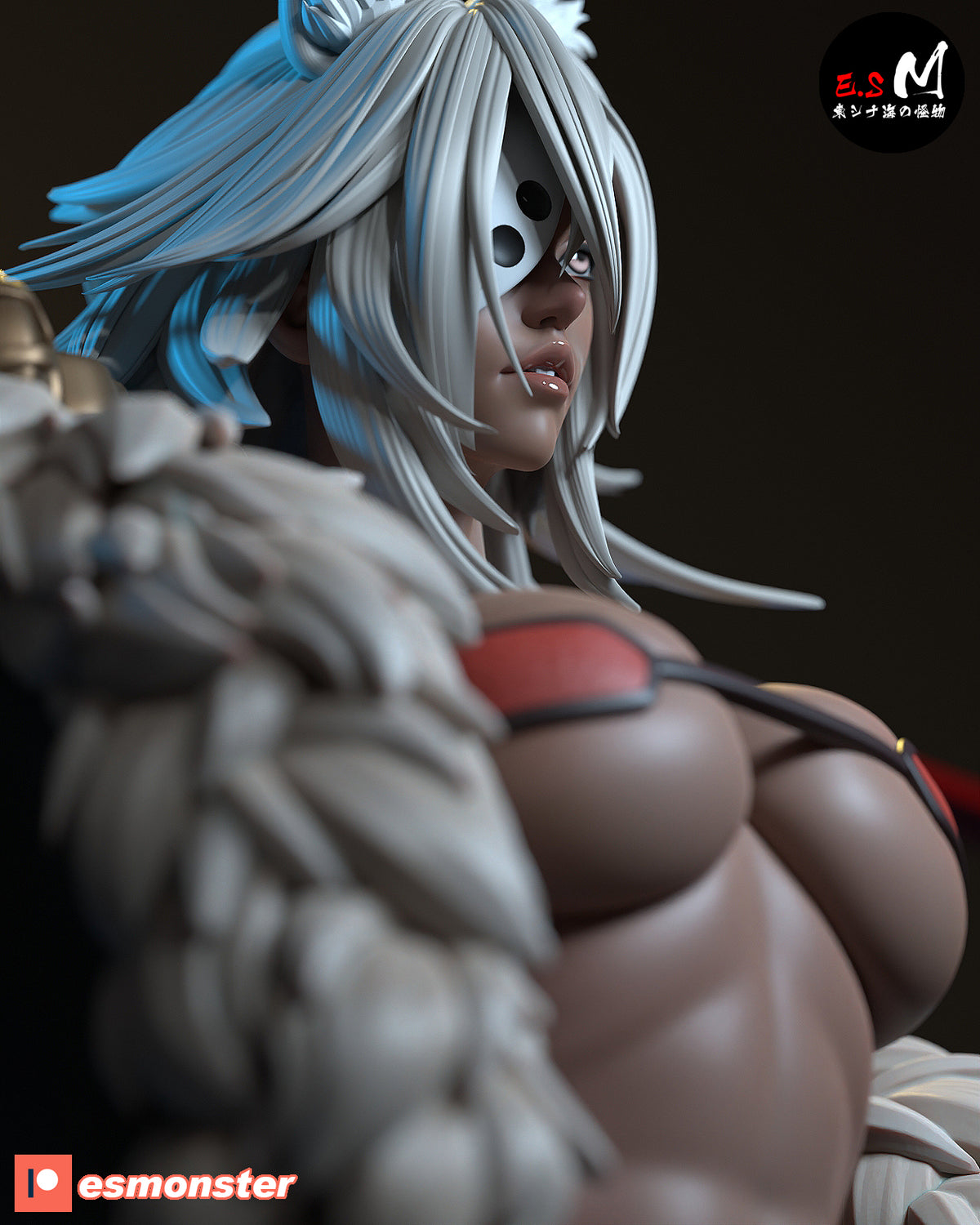 Ghislaine Dedoldia Style Mushoku Tensei Unpainted Resin Garage Kit (1/6-1/12)