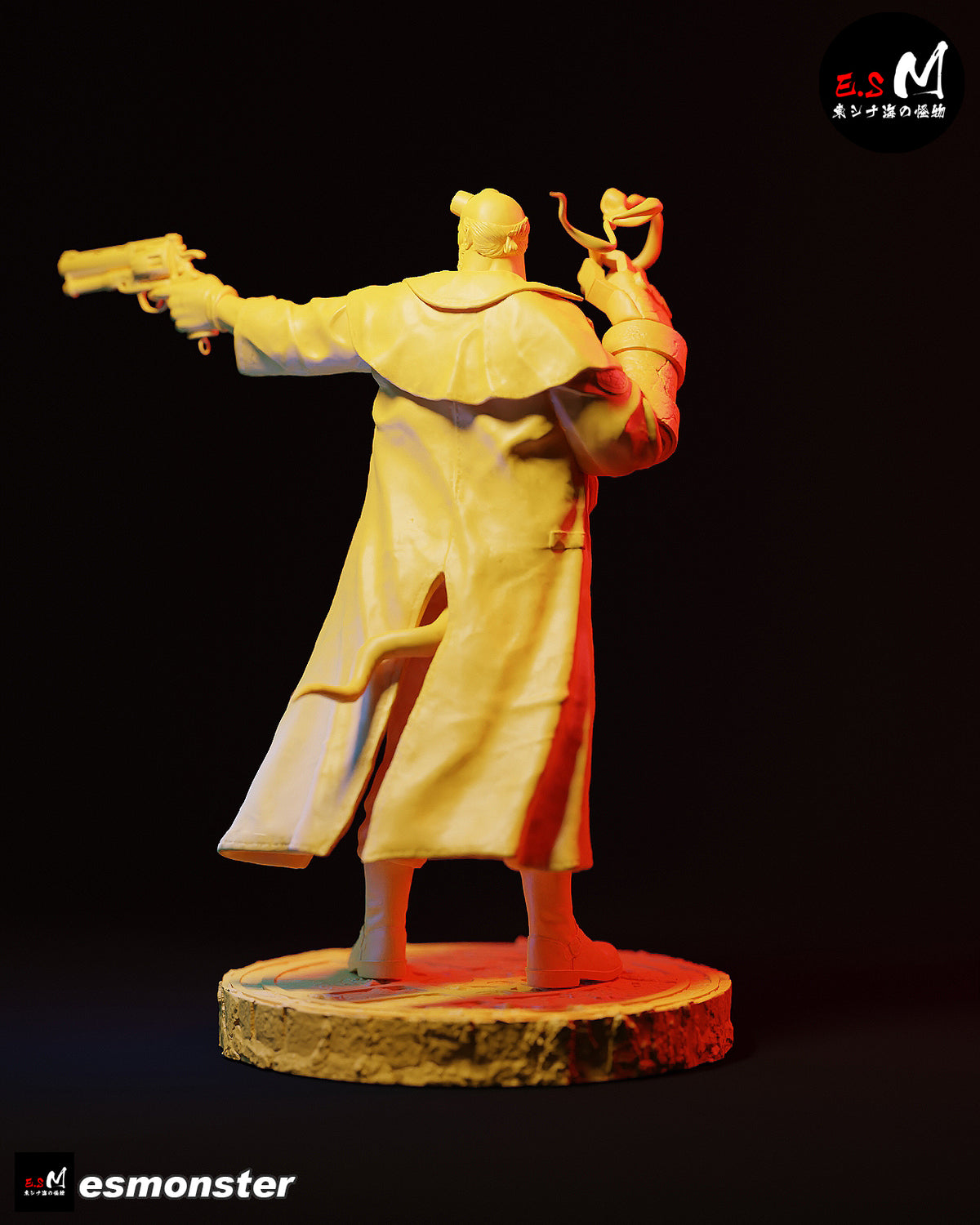 Hellboy Gun Style Dark Horse Unpainted Resin Garage Model Kit (1/6-1/12)