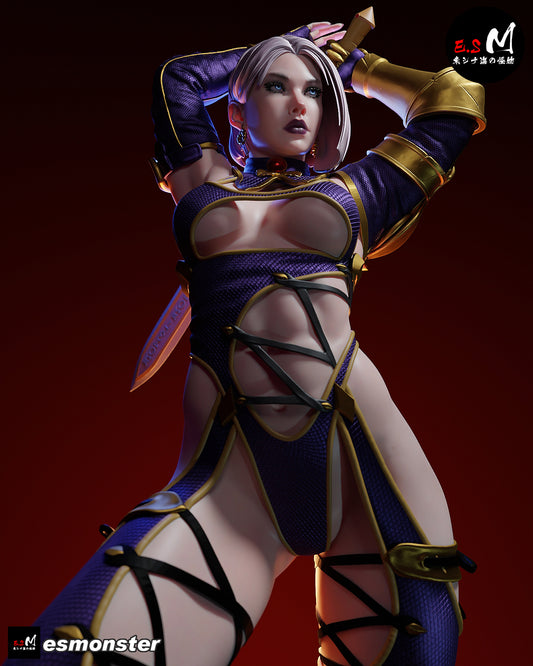 Whip Blade Ivy Valentine Style Soulcalibur Unpainted Resin Kit (1/6-1/12)