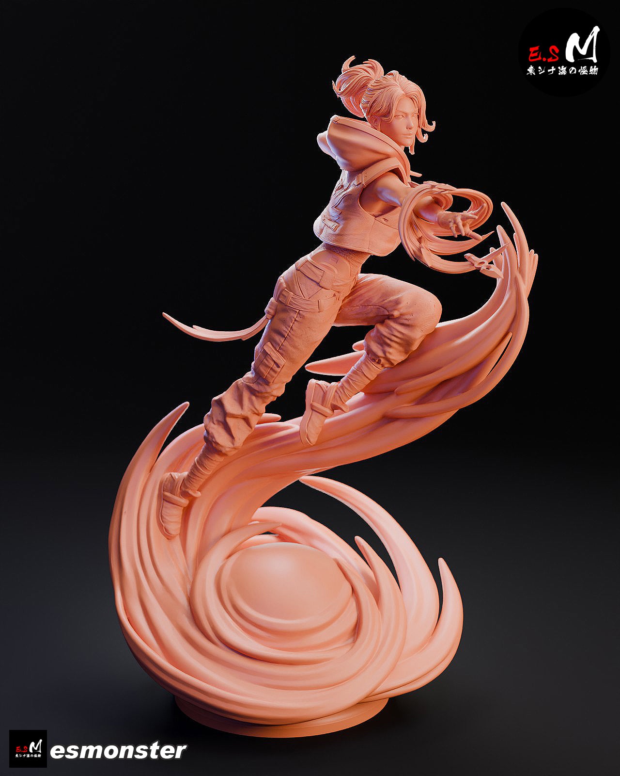 Jett Style Valorant Unpainted Resin Garage Model Kit (1/6-1/12)