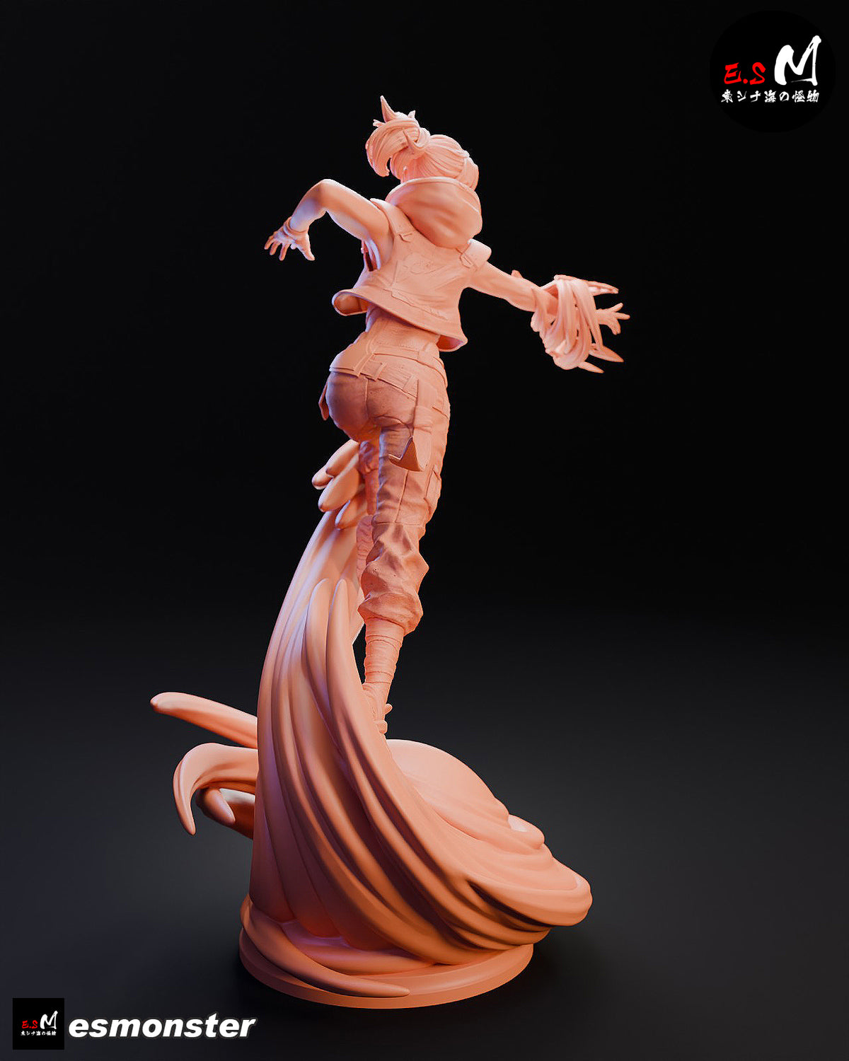 Jett Style Valorant Unpainted Resin Garage Model Kit (1/6-1/12)