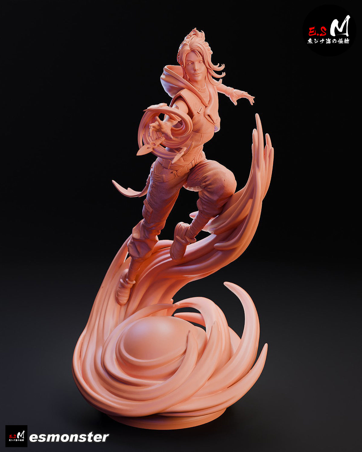 Jett Style Valorant Unpainted Resin Garage Model Kit (1/6-1/12)