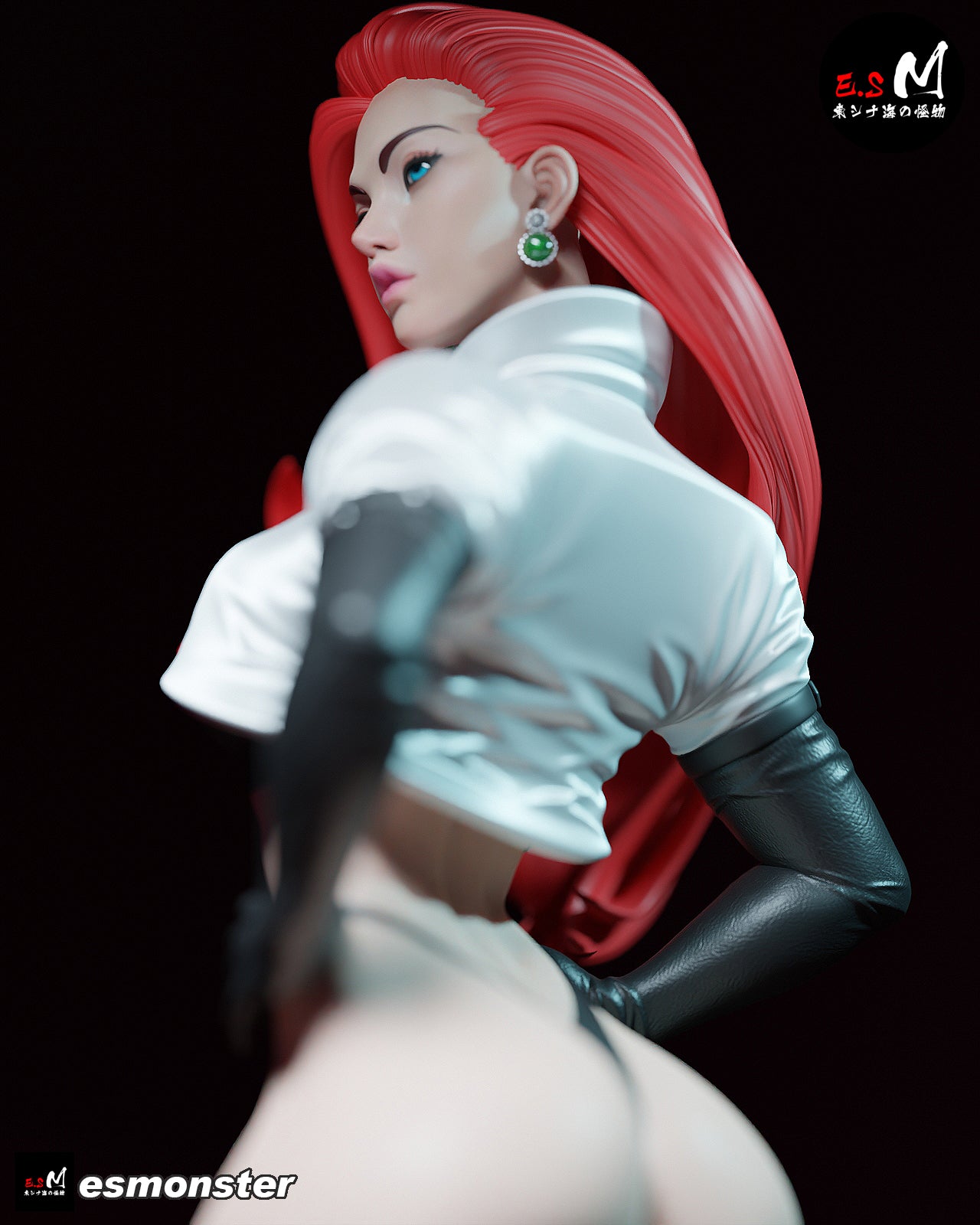 Jesse Style Pokemon Anime Unpainted Resin Garage Kit (1/6-1/12)