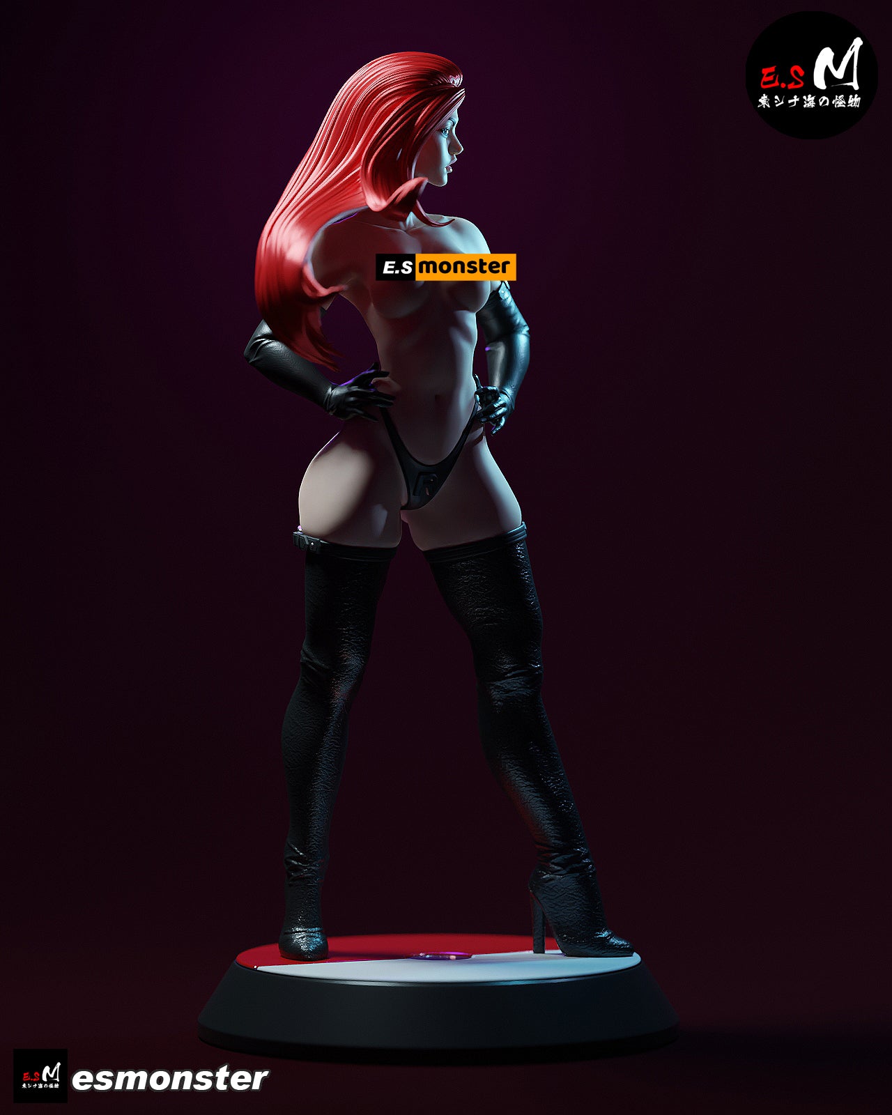 Jesse Style Pokemon Anime Unpainted Resin Garage Kit (1/6-1/12)