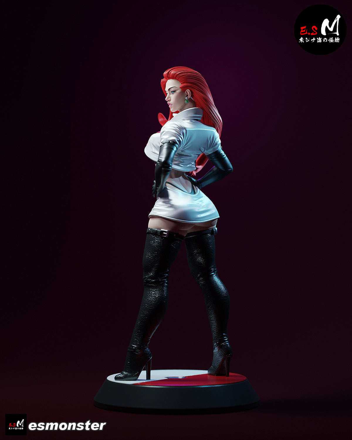 Jesse Style Pokemon Anime Unpainted Resin Garage Kit (1/6-1/12)
