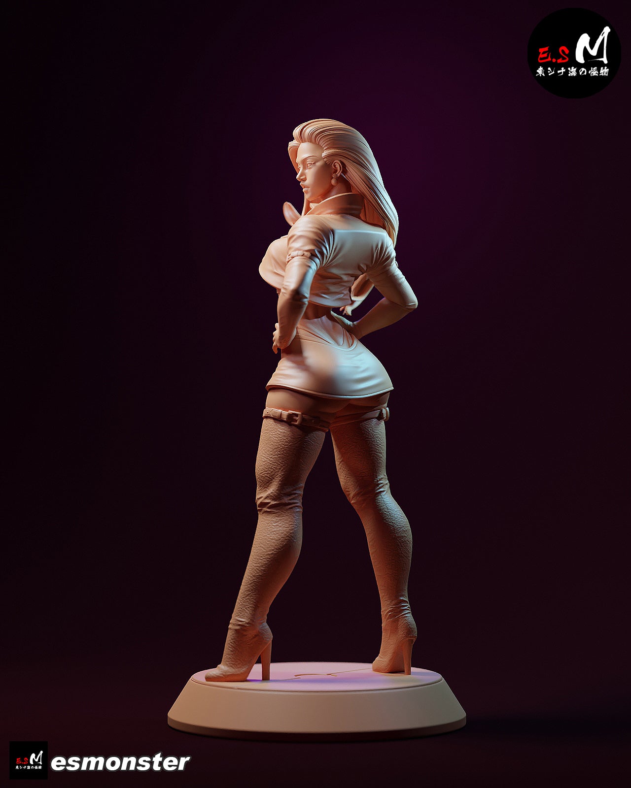 Jesse Style Pokemon Anime Unpainted Resin Garage Kit (1/6-1/12)