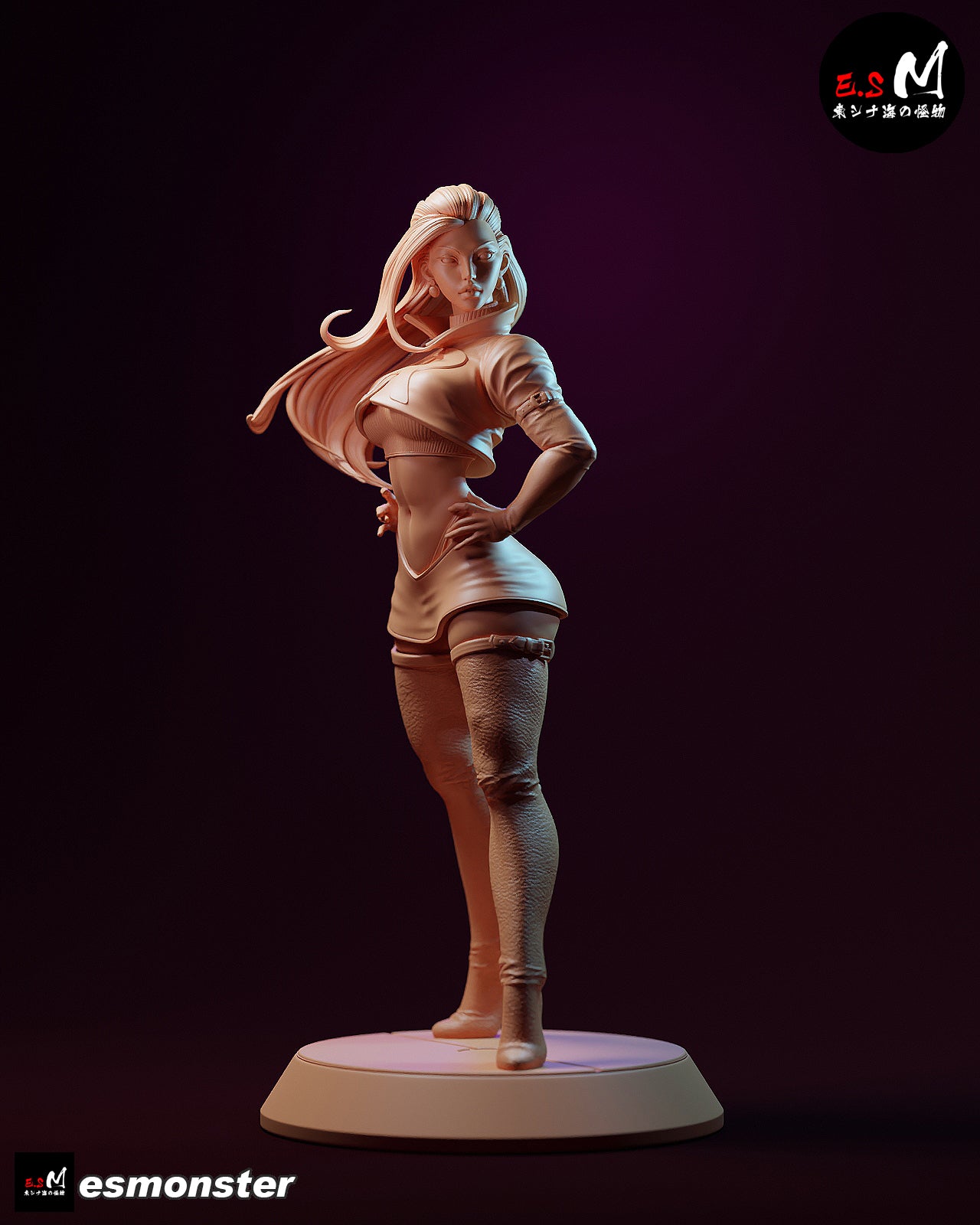 Jesse Style Pokemon Anime Unpainted Resin Garage Kit (1/6-1/12)