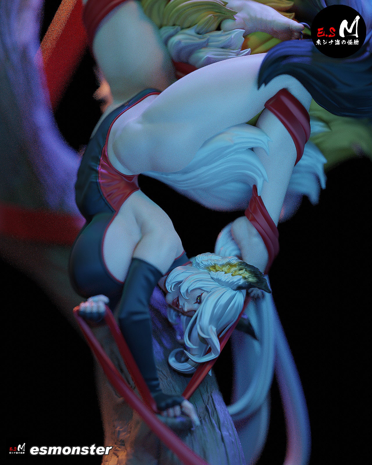 Fox Demon Igumi Mythology Unpainted Resin Garage Model Kit (1/6-1/12)