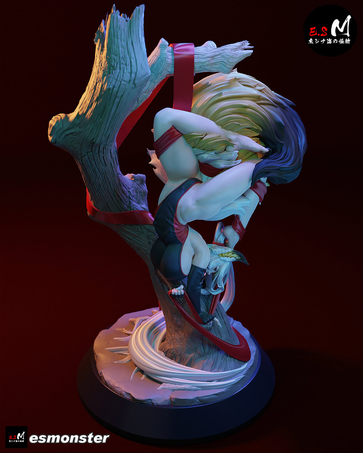Fox Demon Igumi Mythology Unpainted Resin Garage Model Kit (1/6-1/12)