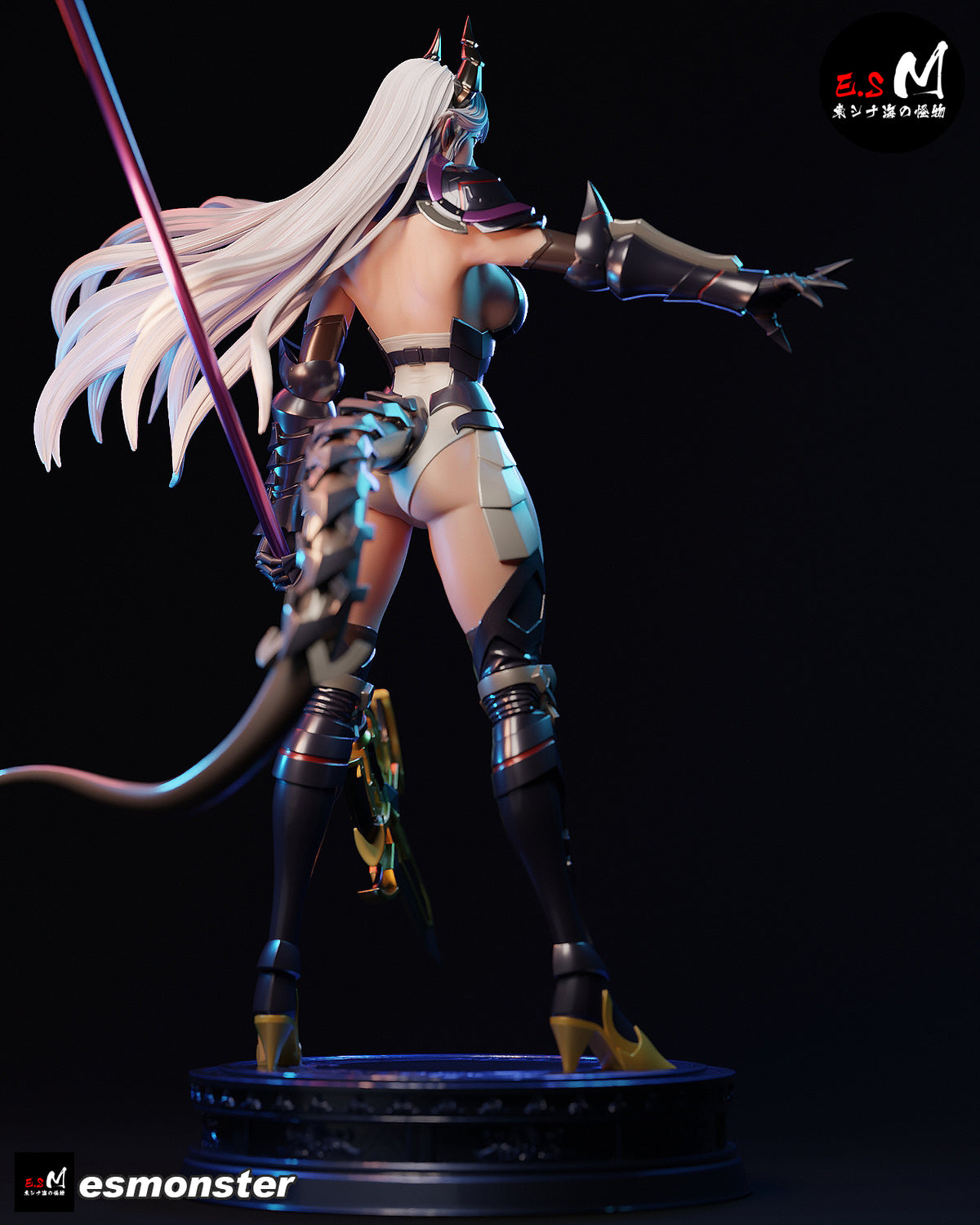 Luna Style Epic Seven Unpainted Resin Garage Model Kit (1/6-1/12)