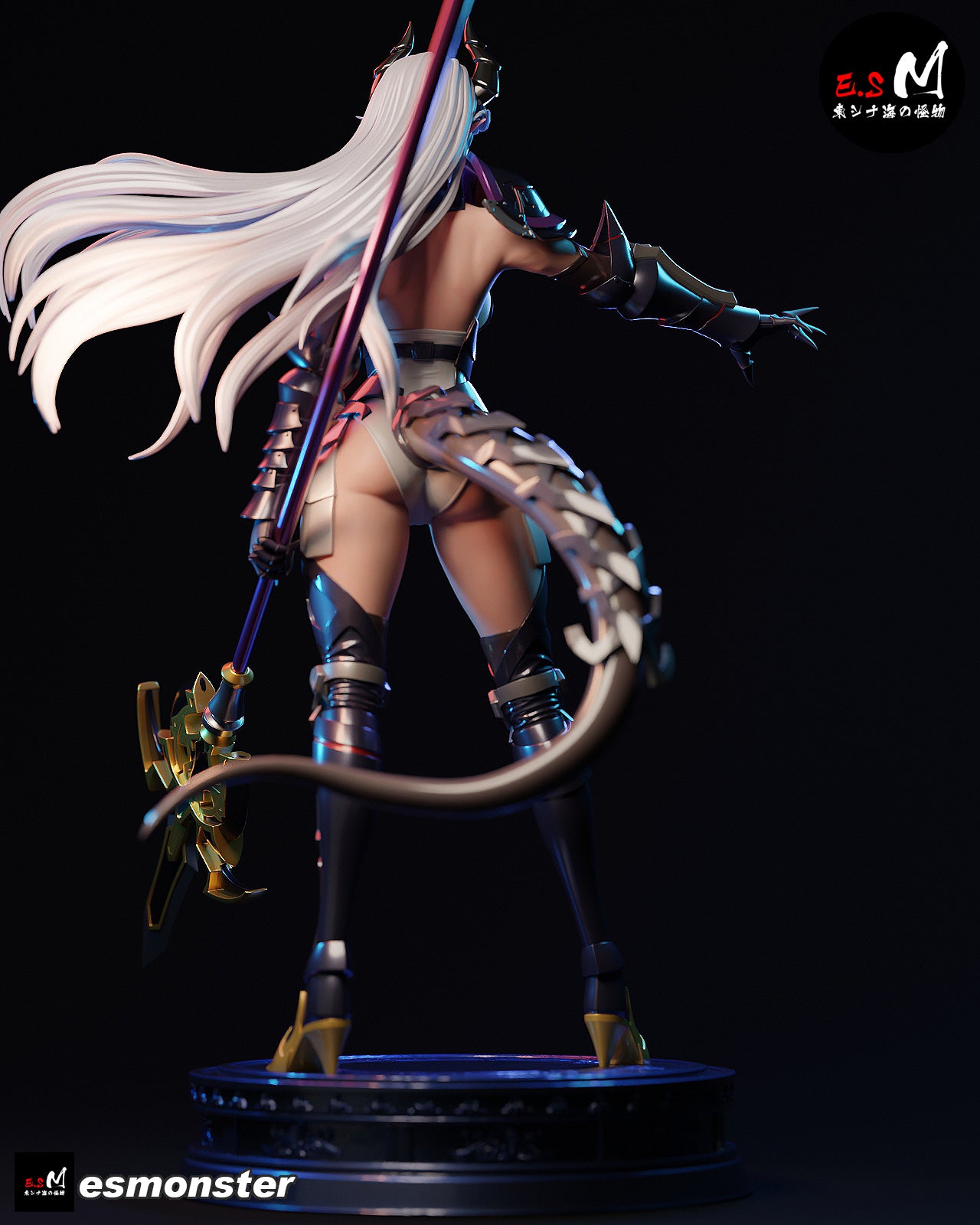 Luna Style Epic Seven Unpainted Resin Garage Model Kit (1/6-1/12)