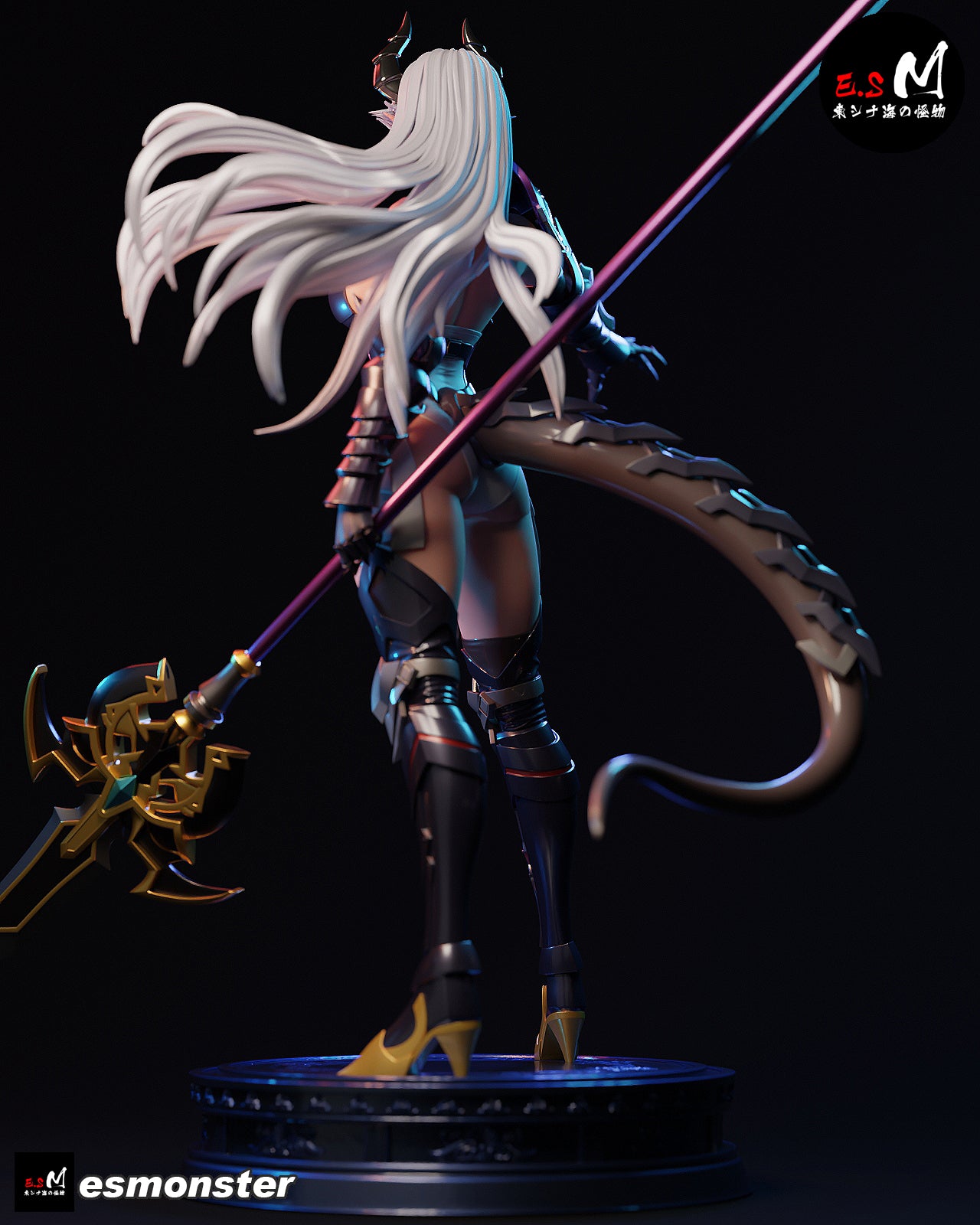 Luna Style Epic Seven Unpainted Resin Garage Model Kit (1/6-1/12)