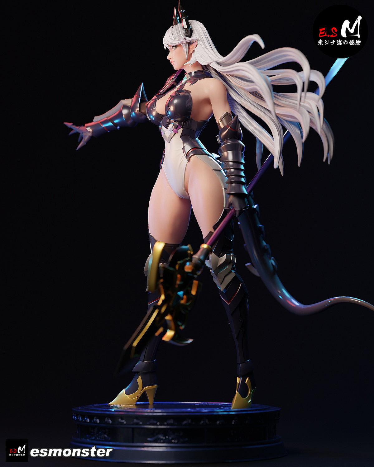Luna Style Epic Seven Unpainted Resin Garage Model Kit (1/6-1/12)